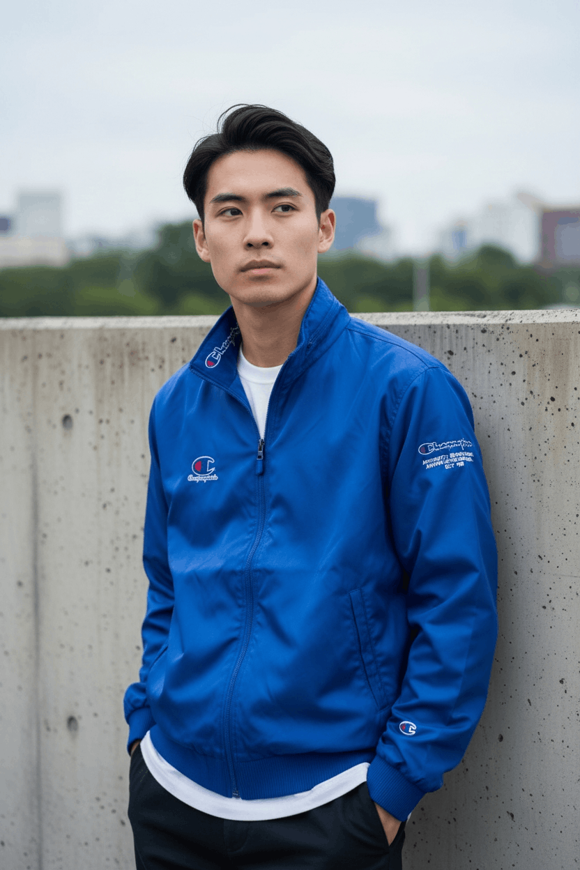 Champion Vintage CHAMPION Sportswear Training Jacket Size US L / EU 52-54 / 3 - 2 Thumbnail
