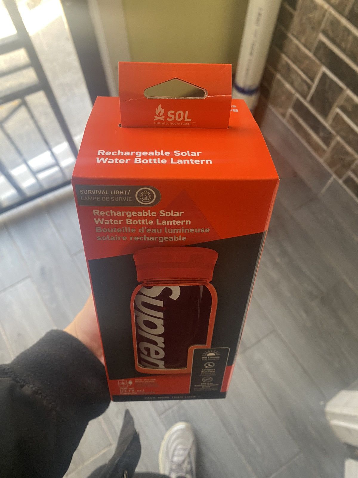 Supreme Supreme SOL Water Bottle Lantern Red Size ONE SIZE - 4 Thumbnail