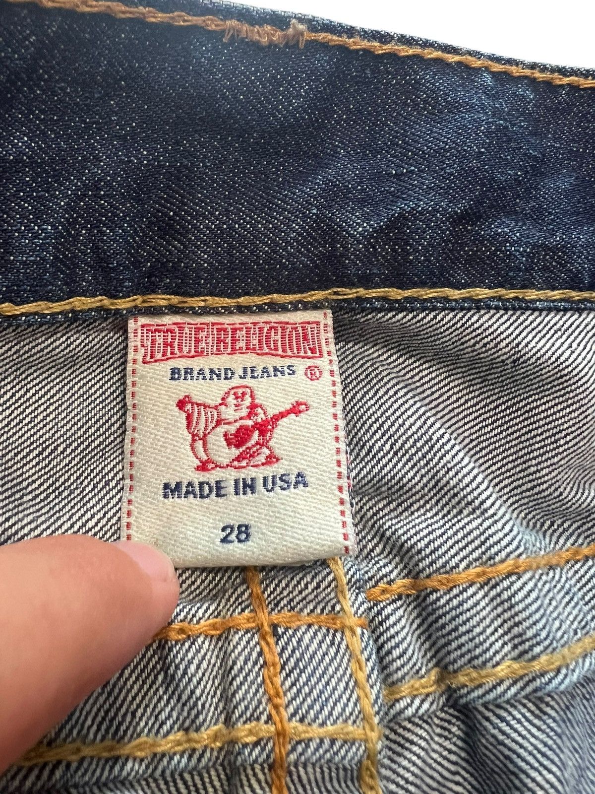 True Religion True Religion fat stitch Jeans Size US 28 / EU 44 - 2 Thumbnail