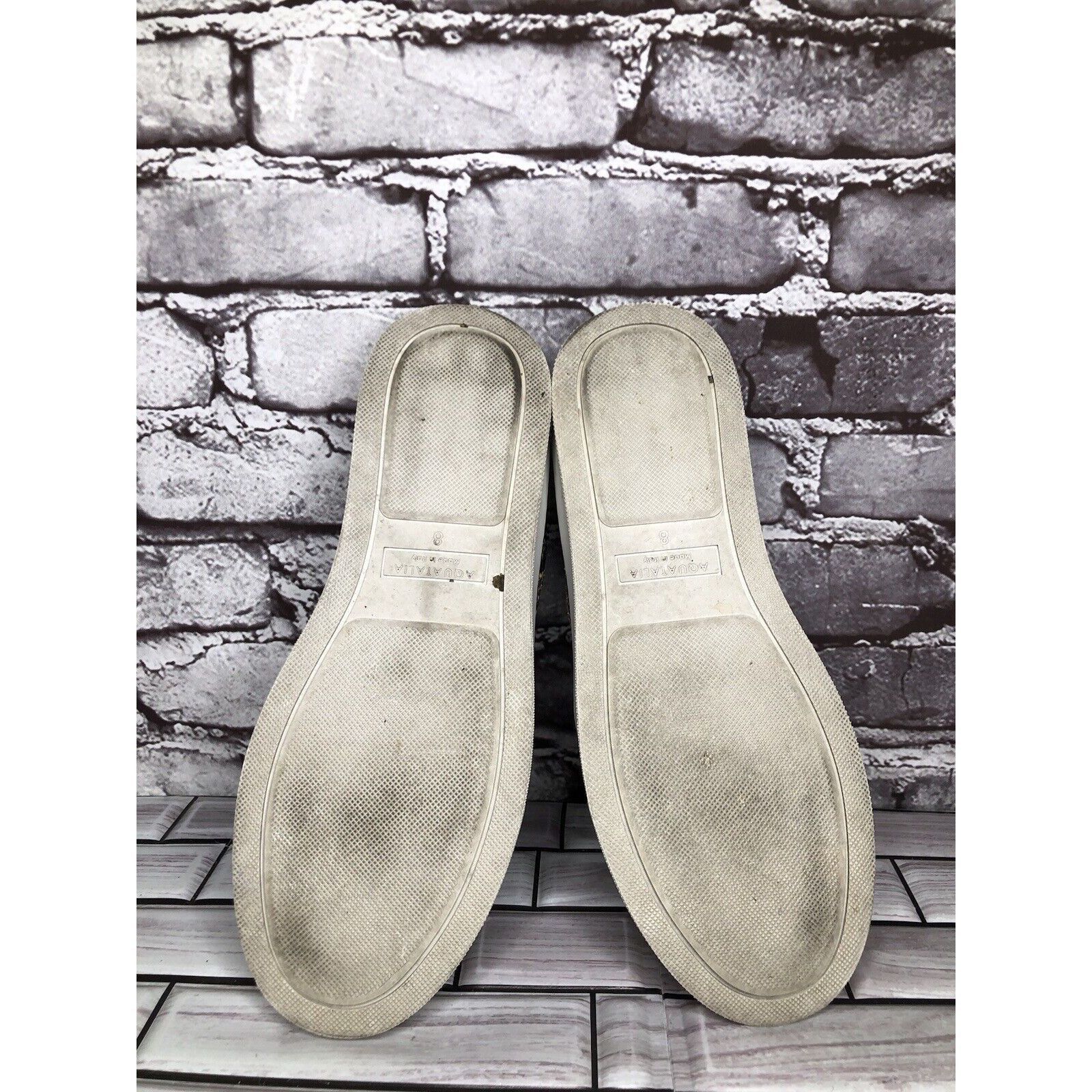 Aquatalia Aquatalia Leopard Print Leather Slip On Casual Sneaker Shoes Size US 8 / IT 38 - 8 Thumbnail