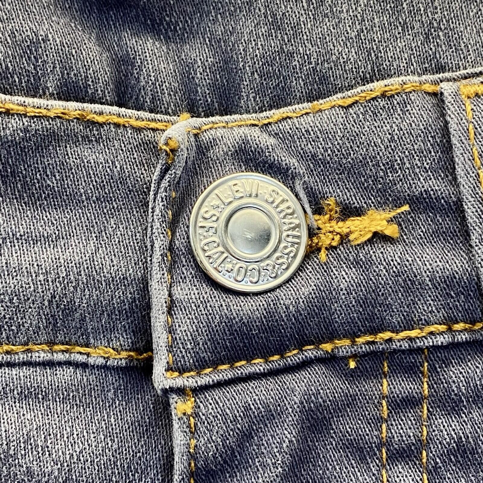 Levi's NWT LEVI'S 498 Blue Skinny Jeans 30x30 Vintage Made in Italy Size 30" / US 8 / IT 44 - 7 Thumbnail