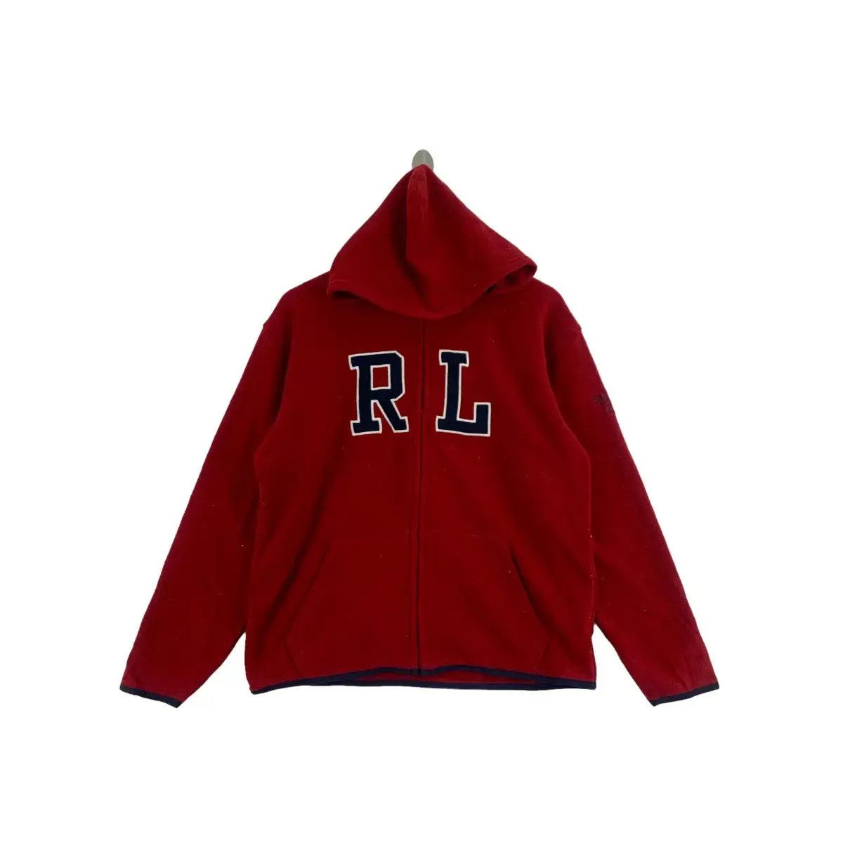 Polo Ralph Lauren Vintage POLO JEANS Co. Ralph Lauren Est 1967 RL Red Sherpa Size US L / EU 52-54 / 3 - 1 Thumbnail