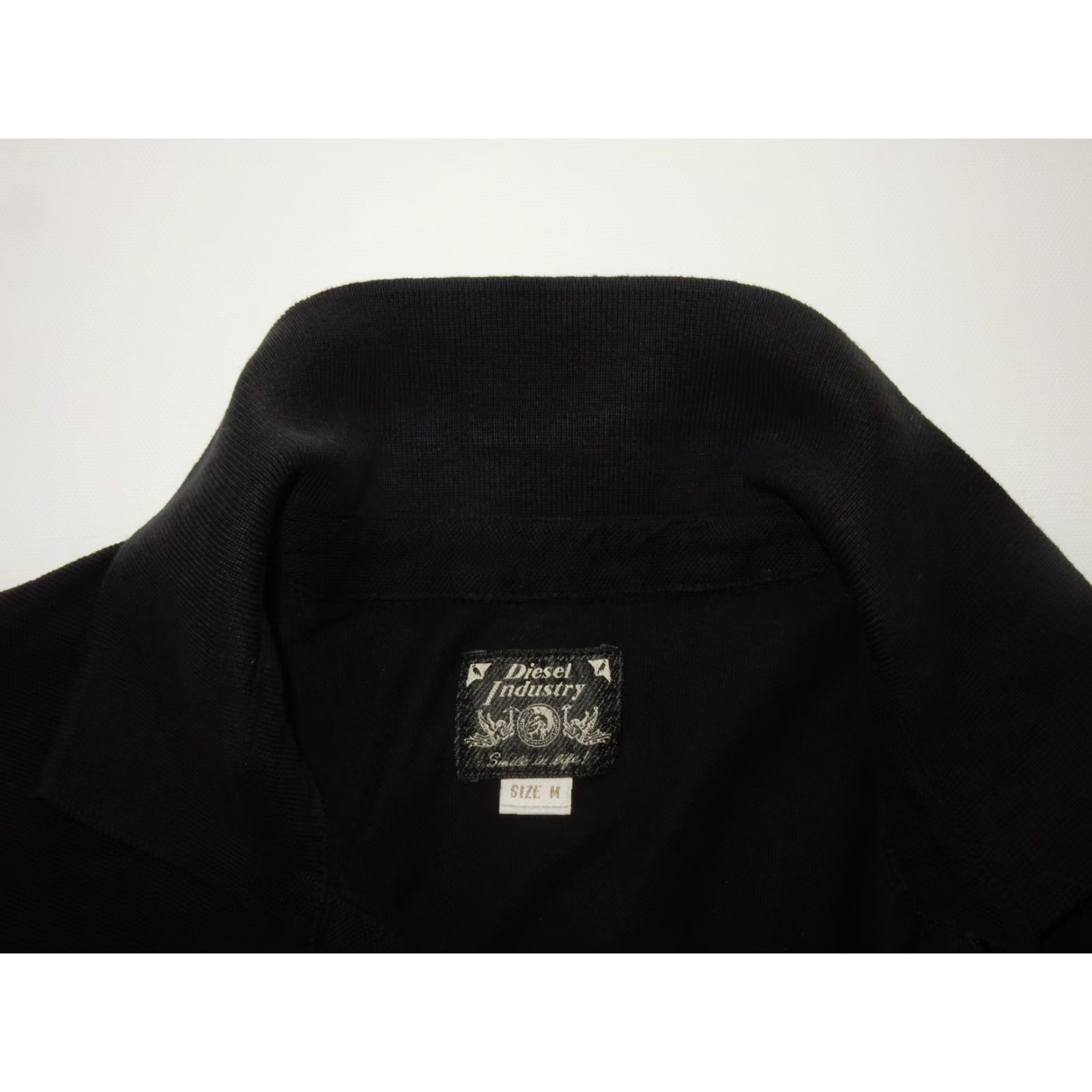 Diesel Diesel Polo Shirt Men M Black Cotton Long Sleeve Shirt Polo Mens M Black Cotton Diesel Size US M / EU 48-50 / 2 - 5 Thumbnail