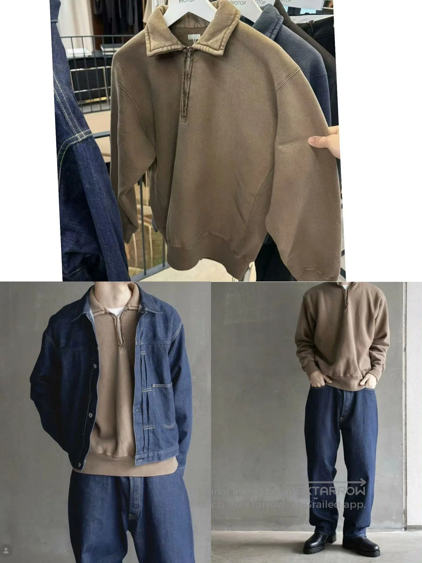 A.PRESSE A.PRESSE 26SS Vintage Distressed Half. Size US M / EU 48-50 / 2 - 9 Thumbnail