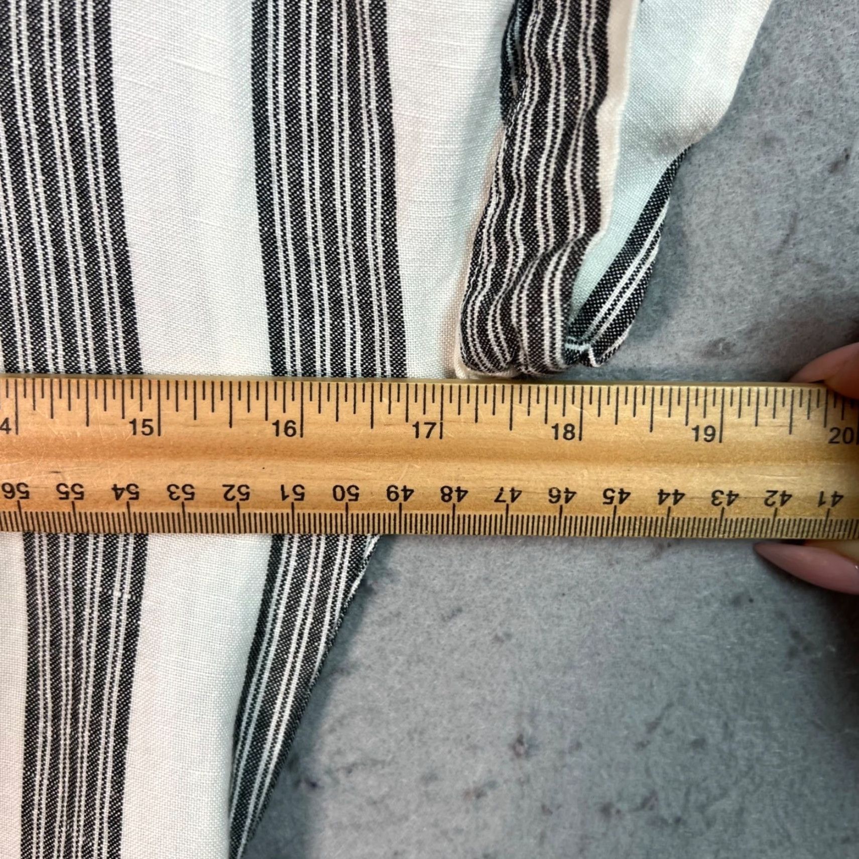 Rails Rails Jumpsuit Angela In Cypress Stripe Linen & Rayon Womens Size Small Size 28" / US 6 / IT 42 - 5 Thumbnail