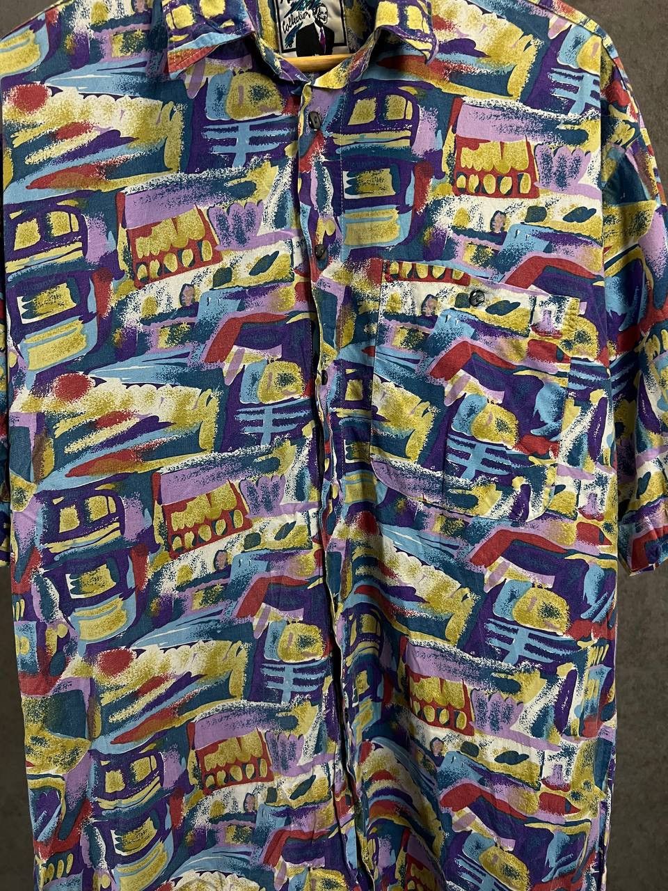 Vintage Art crazy Hawaiian vintage shirt Size US XL / EU 56 / 4 - 3 Thumbnail