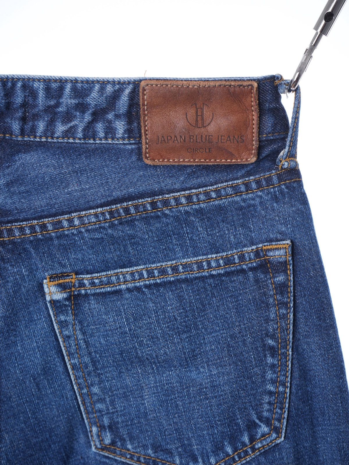 Japan Blue Japan Blue J3048 Circle Denim Selvedge w29 Size US 29 - 3 Thumbnail