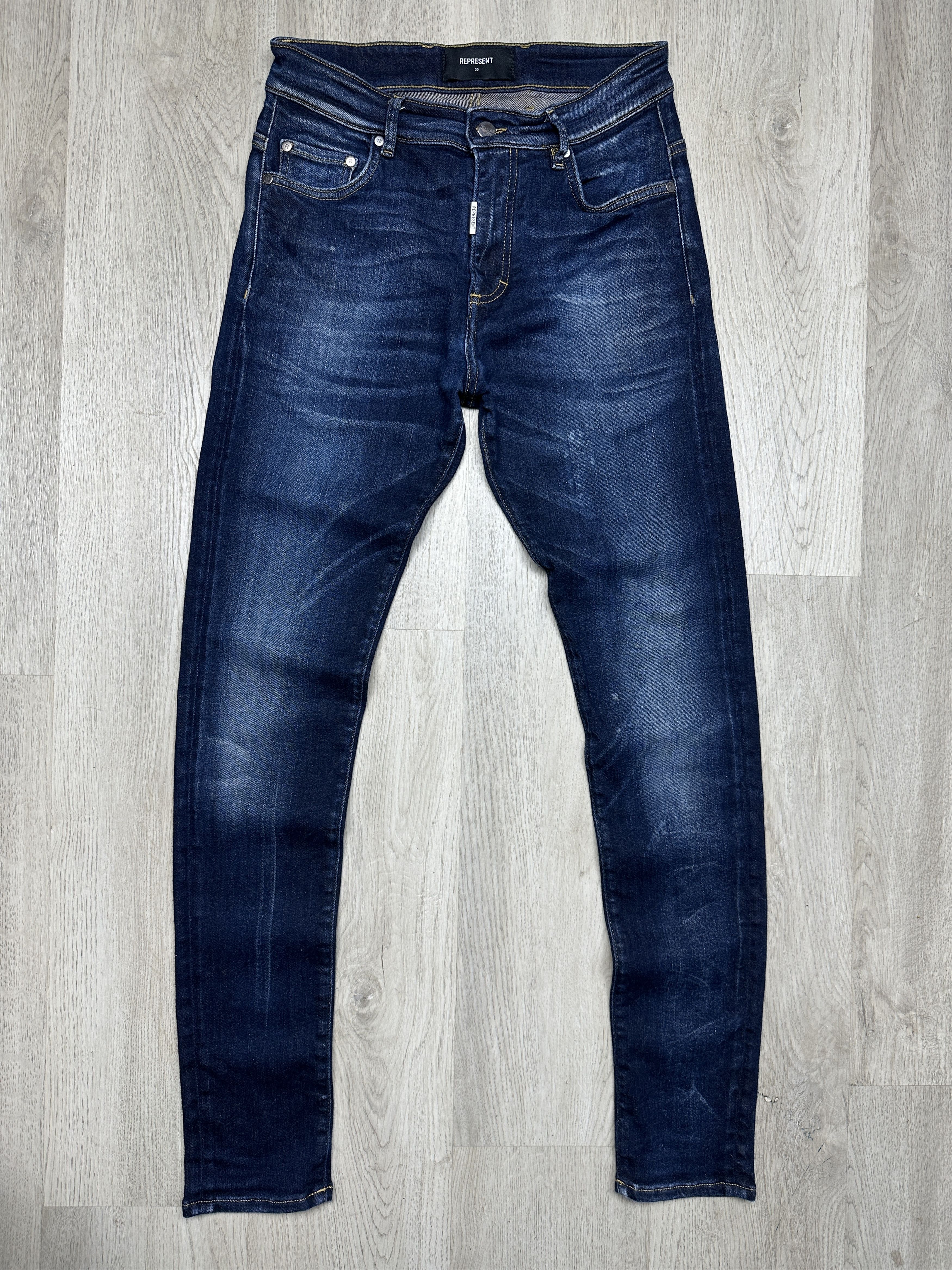 Represent Clo. Represent Mens Biker Denim Pants Jeans Size US 30 / EU 46 - 1 Thumbnail