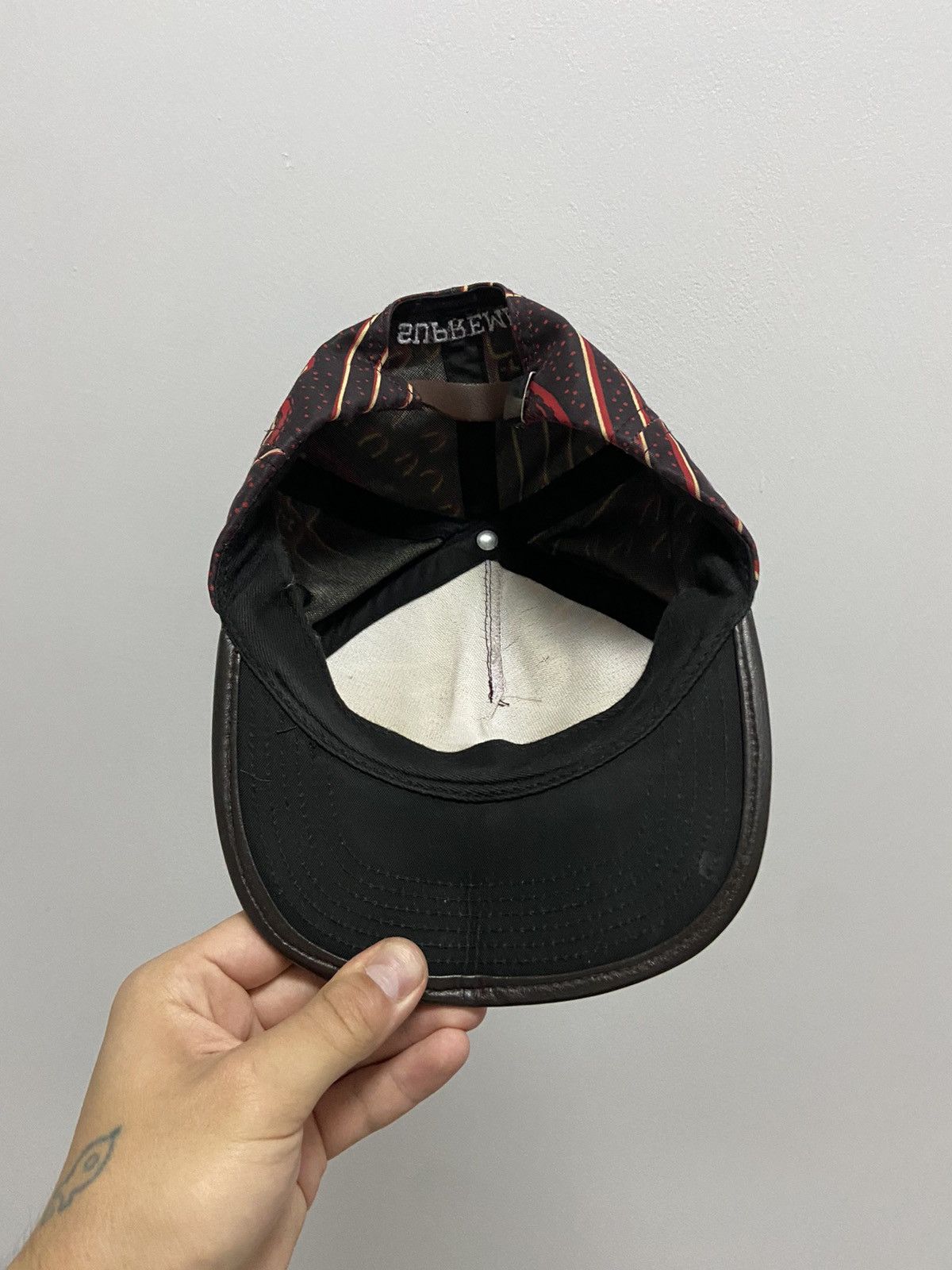 Supreme × Vintage Supreme Cairo SnapBack USA 5 panel cap Vintage Small Logo Size ONE SIZE - 5 Thumbnail