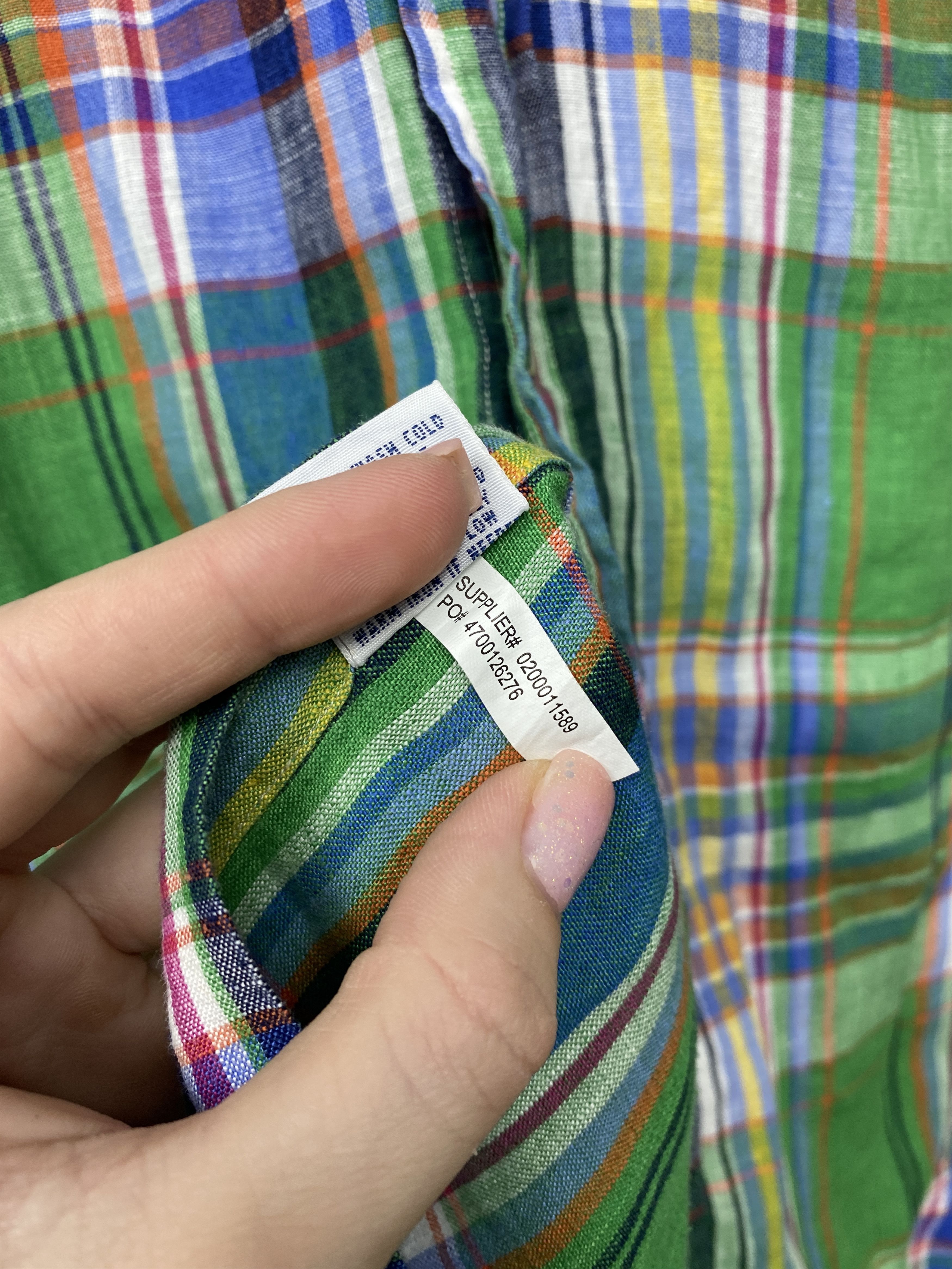 Polo Ralph Lauren Polo Ralph Lauren Mens LINEN Short Sleeve Shirt Size XL Tall Size US XL / EU 56 / 4 - 6 Thumbnail
