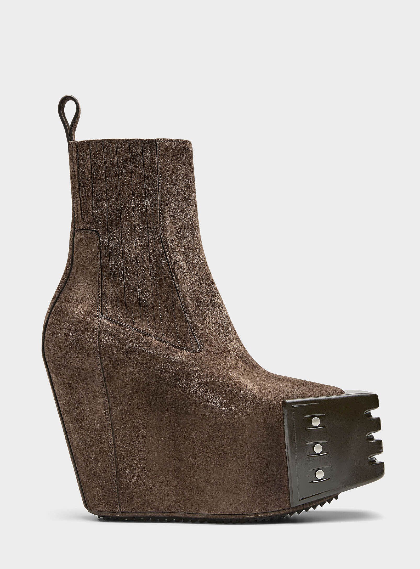 Rick Owens BNWT AW25 RICK OWENS "CONCORDIANS" GRILLED WEDGE BEATLE 38 Size US 8 / IT 38 - 1 Thumbnail