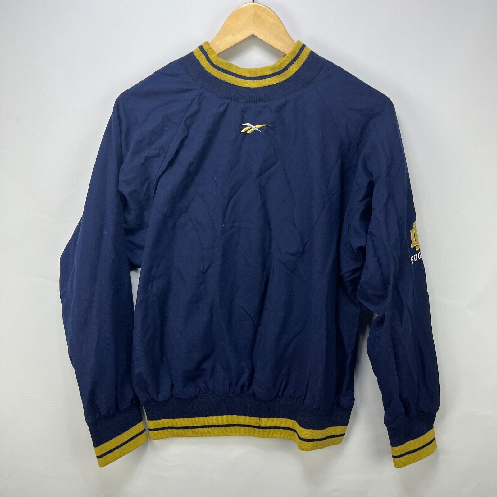 Reebok × Vintage Vintage 90s Notre Dame University FightingIrish Reebok Small Size US S / EU 44-46 / 1 - 6 Thumbnail