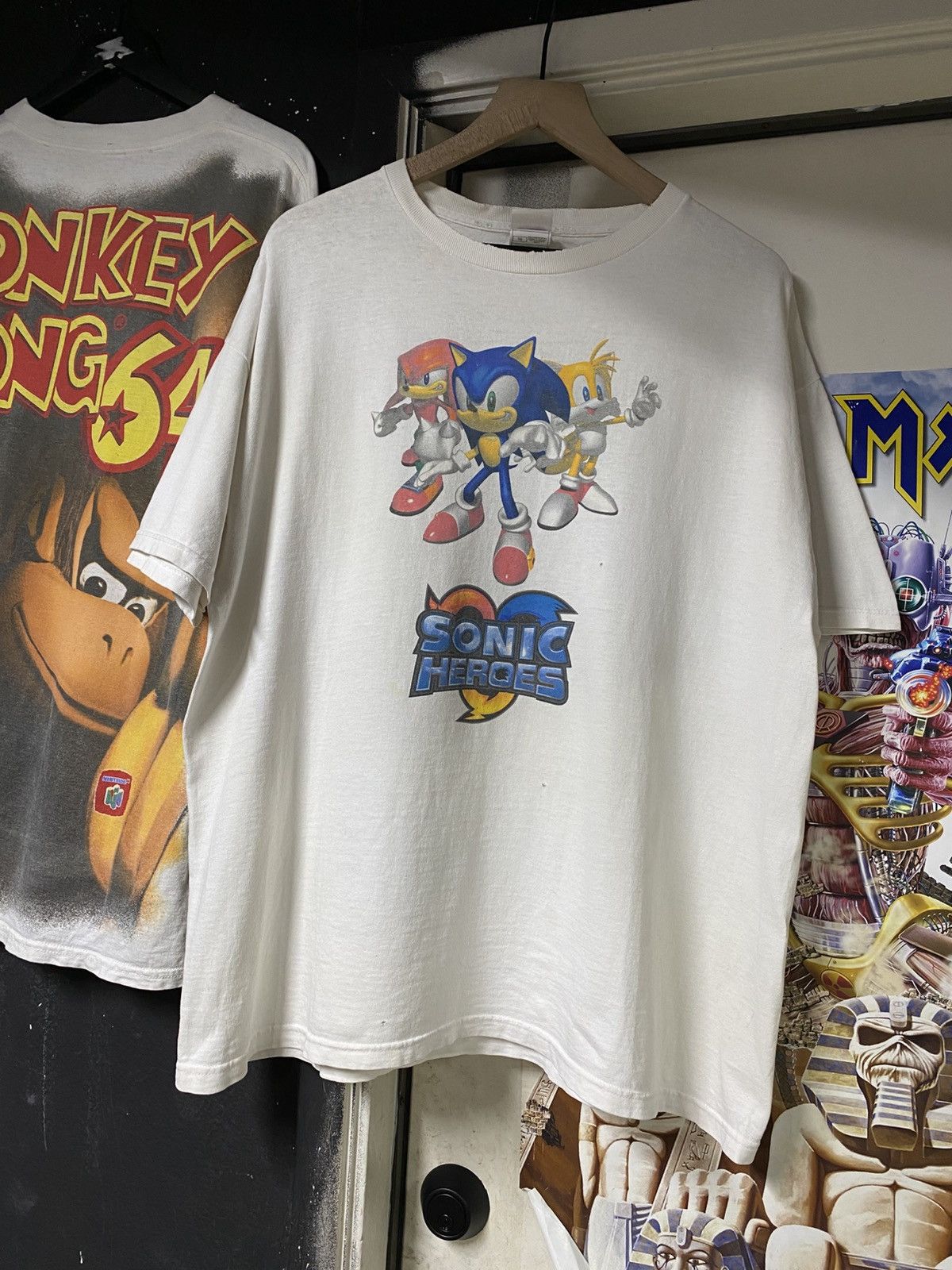 Vintage Vintage 00’ Sonic Hero’s Video Game Promo Tee Shirt Large Size US L / EU 52-54 / 3 - 6 Thumbnail