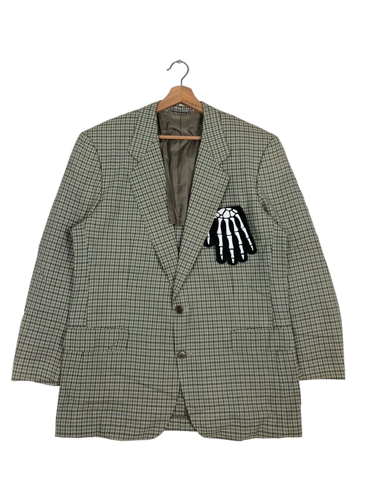 Yves Saint Laurent 🔥90s Vintage Double Breast Casual Jacket Yves Saint Laurent Size US M / EU 48-50 / 2 - 1 Thumbnail