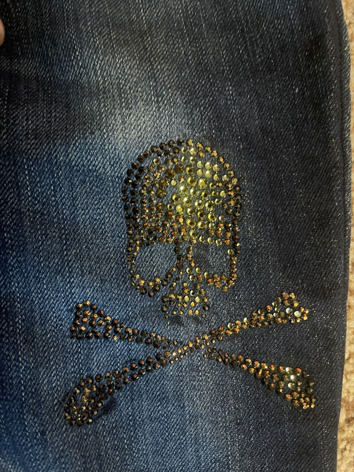 Roen Roen Made In Japan Gold Distressed Denim Jeans Size US 31 - 10 Thumbnail
