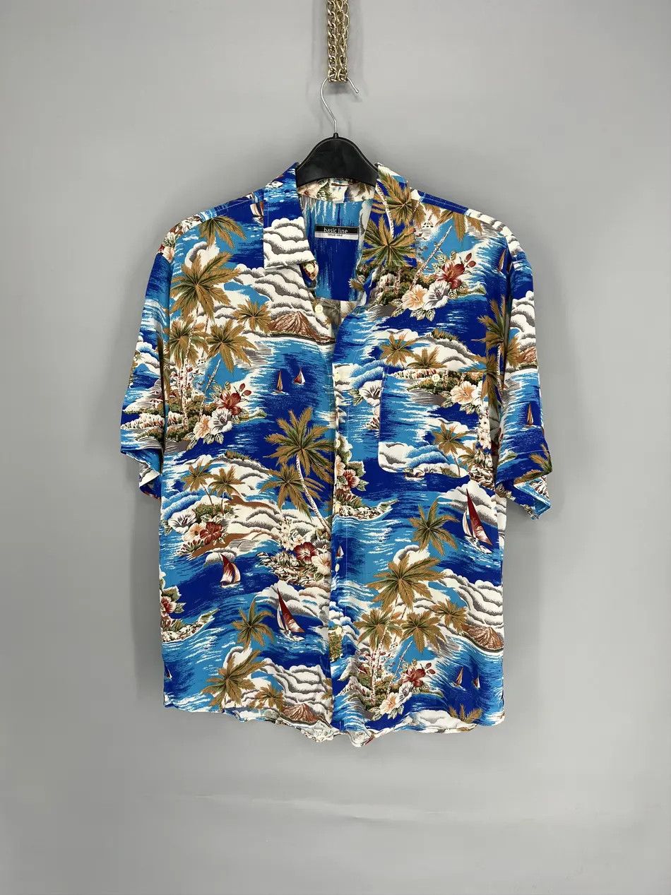Vintage Vintage Y2K Art Streetwear Hawaiian Travis Scott style Size US XL / EU 56 / 4 - 11 Thumbnail