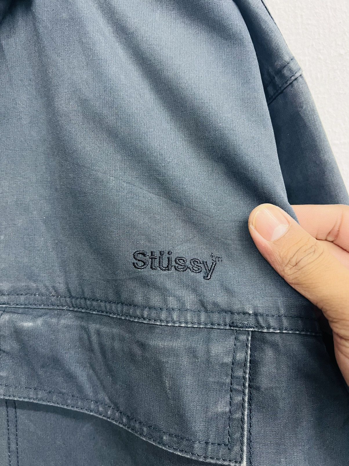 Stussy Vintage Stussy Insulated Work Cotton Parka Jacket Size US L / EU 52-54 / 3 - 14 Thumbnail