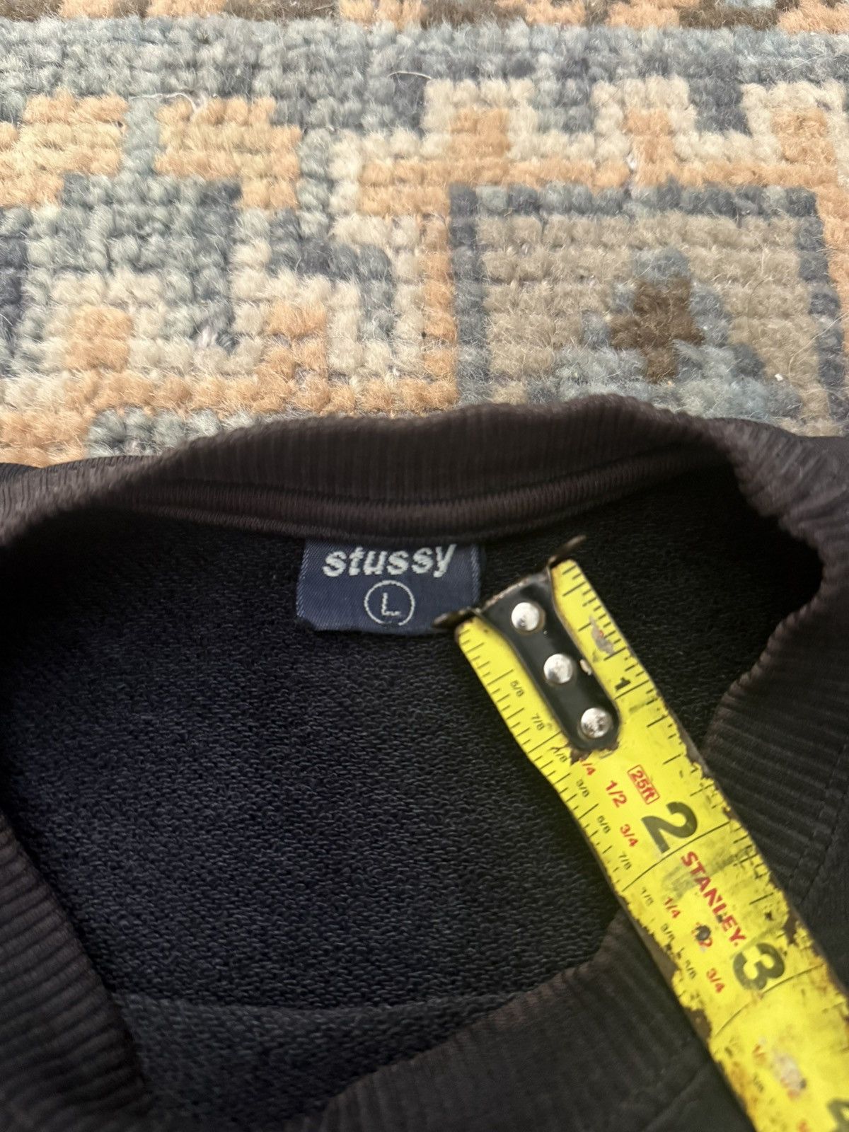 Stussy Vintage 90s Stussy stickman faded sweatshirt large Size US L / EU 52-54 / 3 - 3 Thumbnail