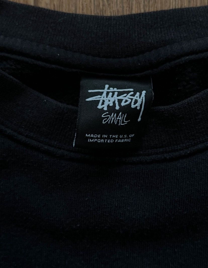 Stussy Stussy Increase The Peace Black Boxy Sweatshirt Size US S / EU 44-46 / 1 - 3 Thumbnail