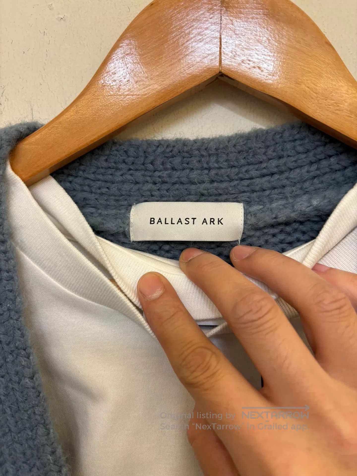 ArkAir Ballast Ark Oversized Wool Cardigan. Size US L / EU 52-54 / 3 - 7 Thumbnail