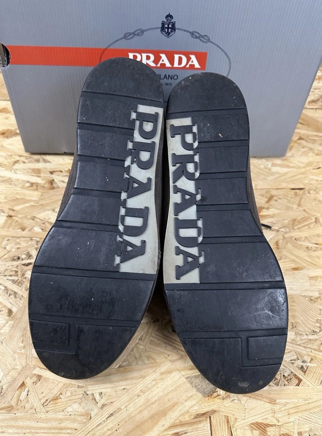Prada Prada boots size 11,5 dark gray Size US 11.5 / EU 44-45 - 3 Thumbnail