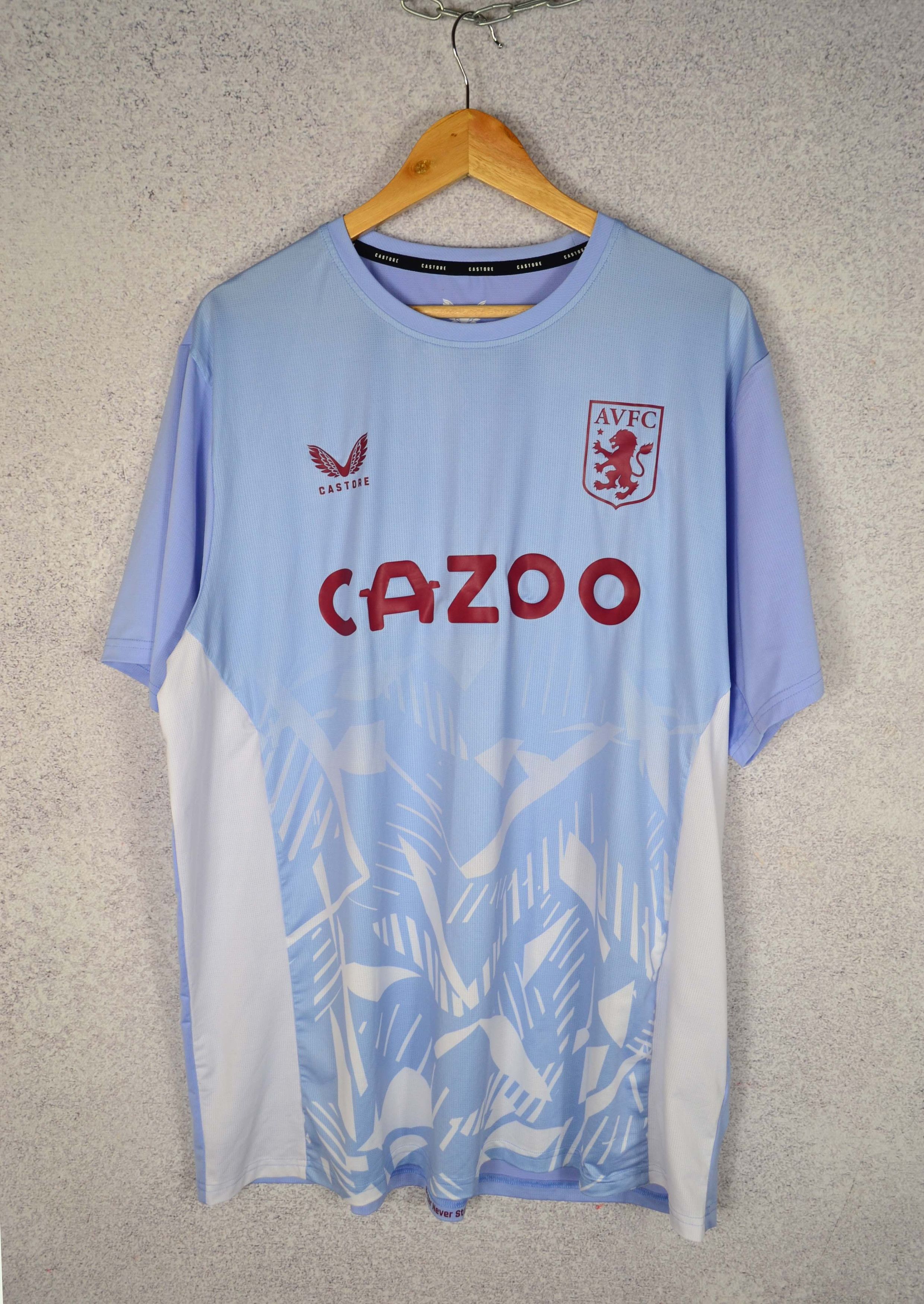 Other Aston Villa Away Match Day Training Soccer Jersey T-Shirt Size US XXL / EU 58 / 5 - 1 Thumbnail