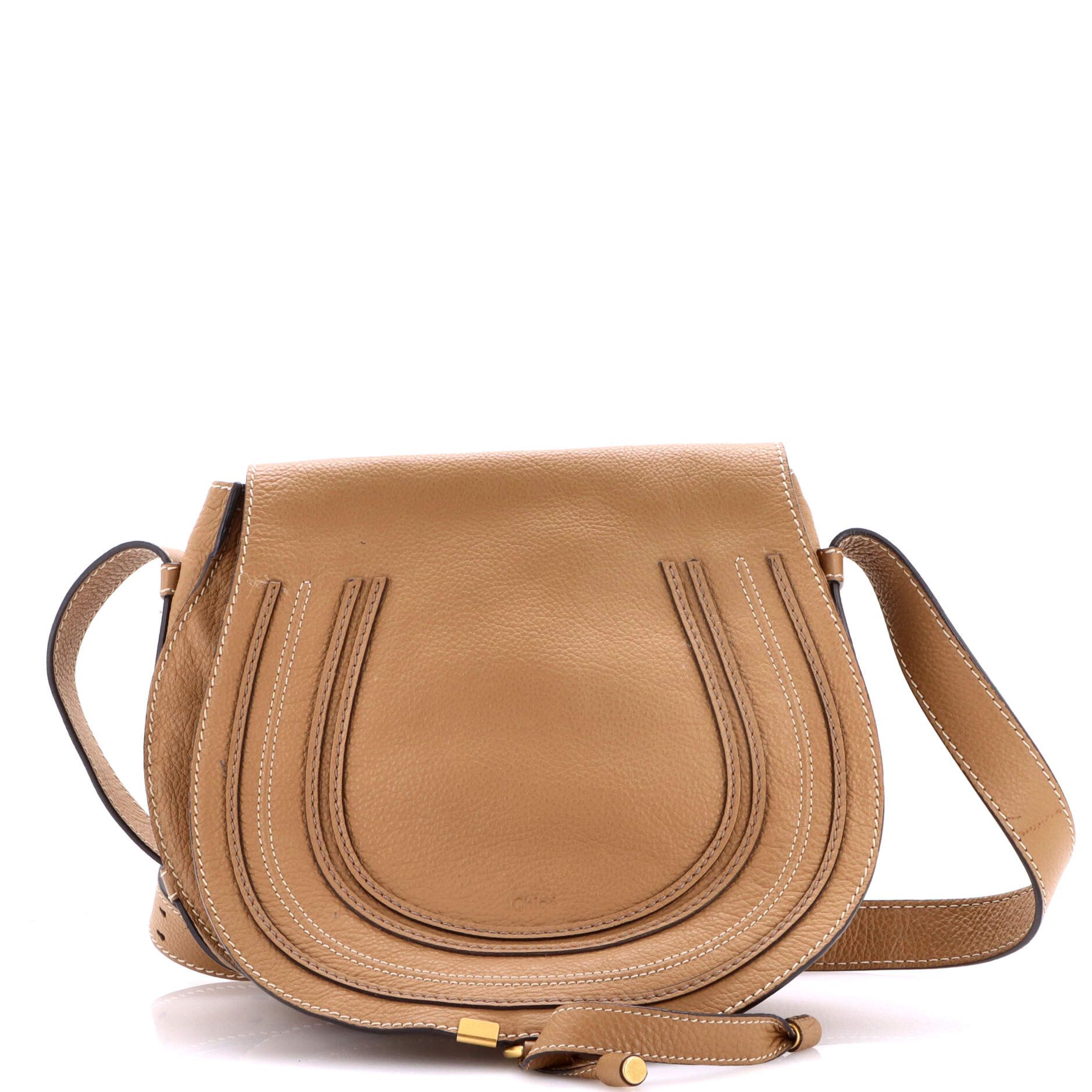 Chloe Marcie Saddle Bag Size ONE SIZE - 1 Thumbnail