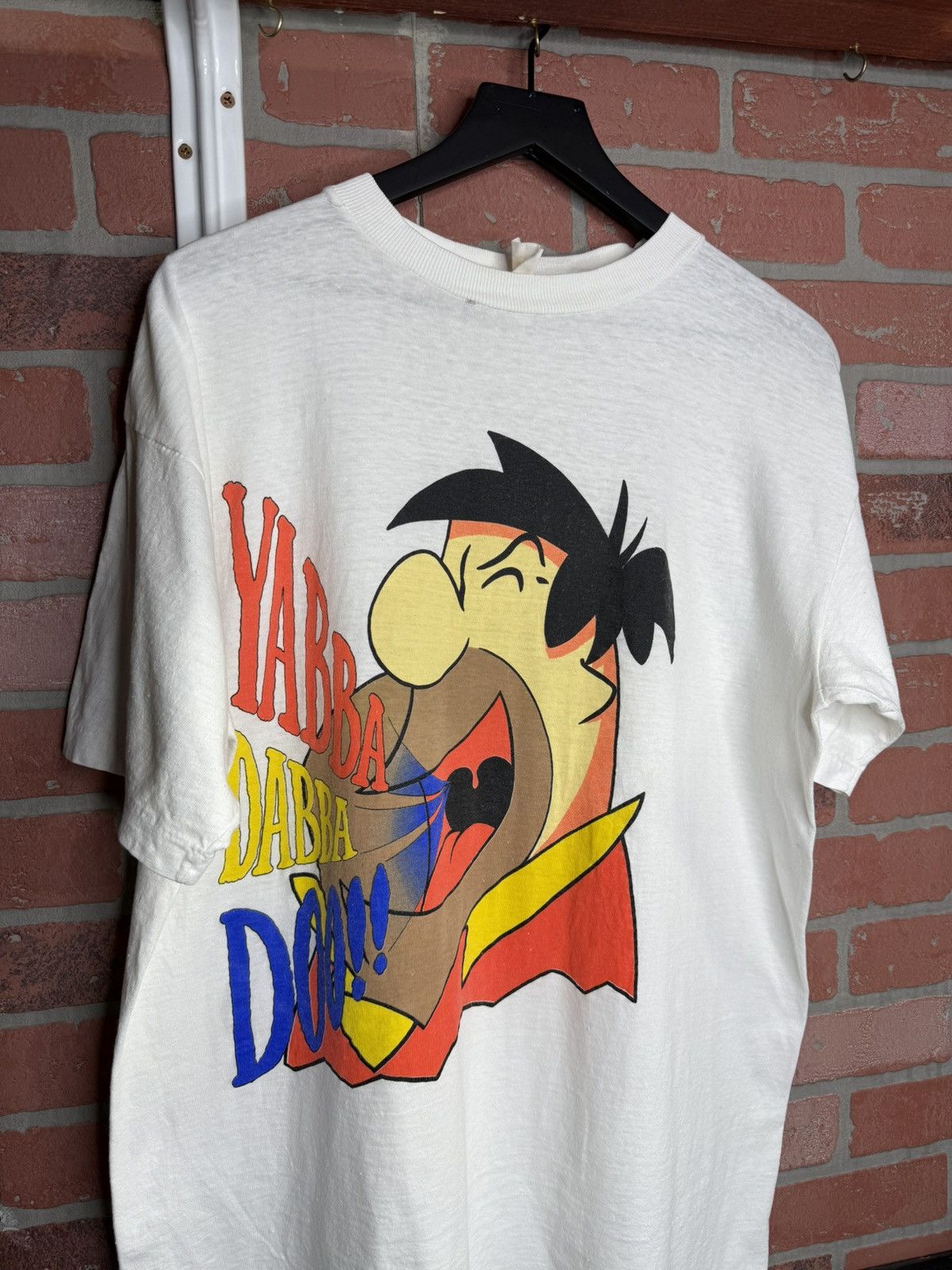 Vintage Vintage 90’s Flint Stones Cartoon T-Shirt Size Large Size US L / EU 52-54 / 3 - 2 Thumbnail