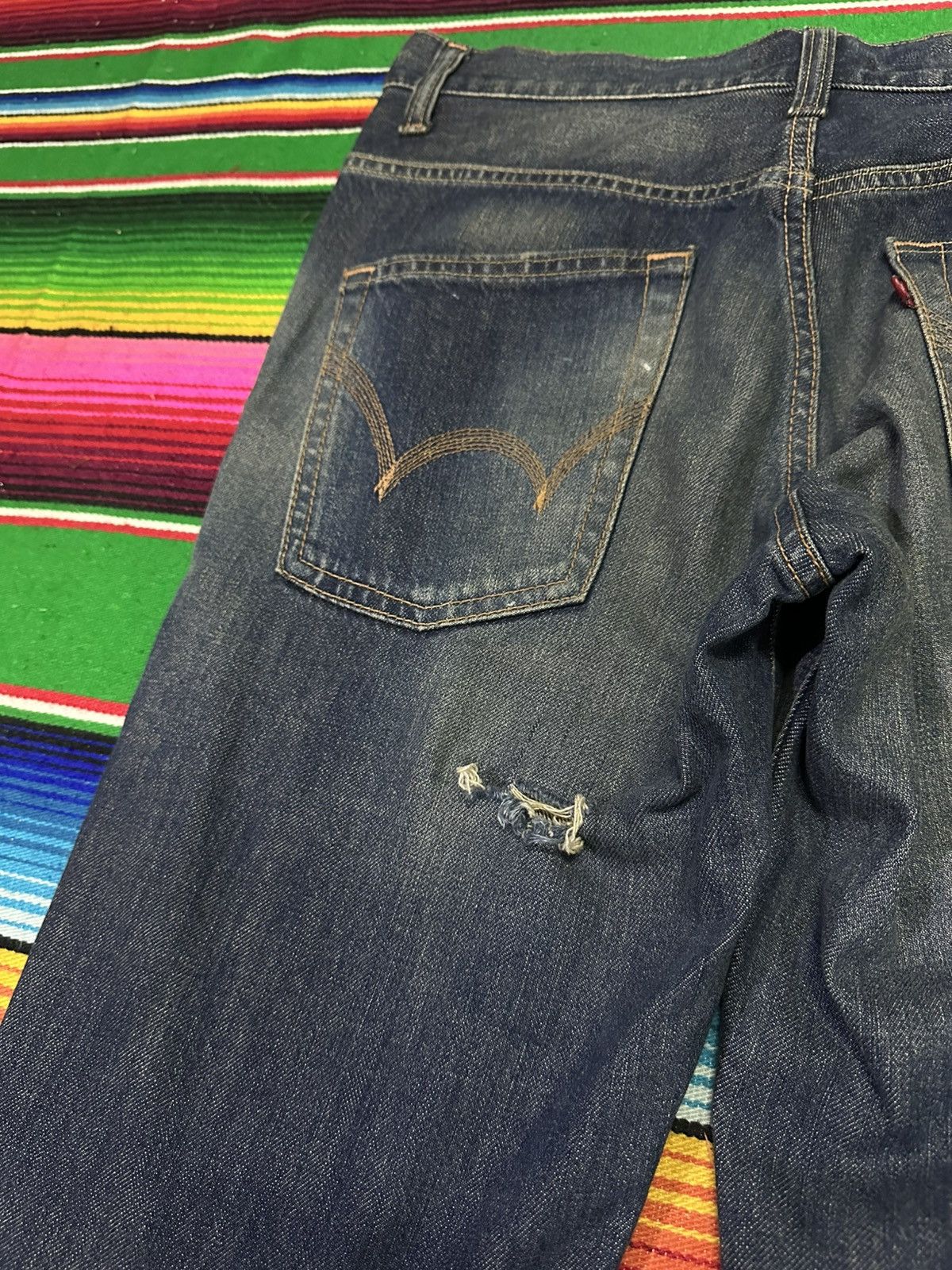 14th Addiction Edwin Black Tab Tokyo Japan 💥 Size US 32 / EU 48 - 5 Thumbnail