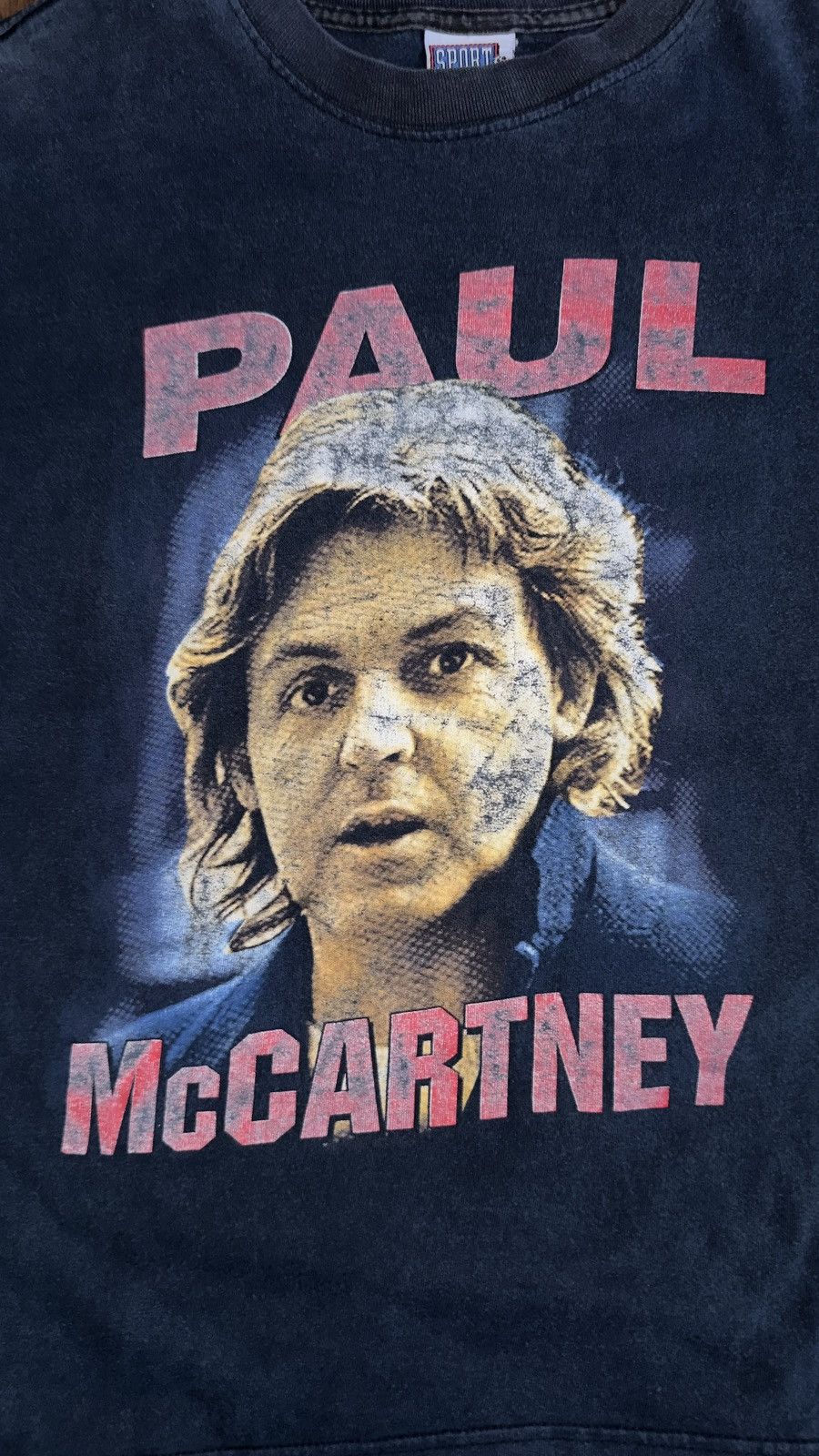 Rap Tees × Vintage Vintage Paul McCartney Driving U.S.A. Tour Tee Size US XL / EU 56 / 4 - 5 Thumbnail