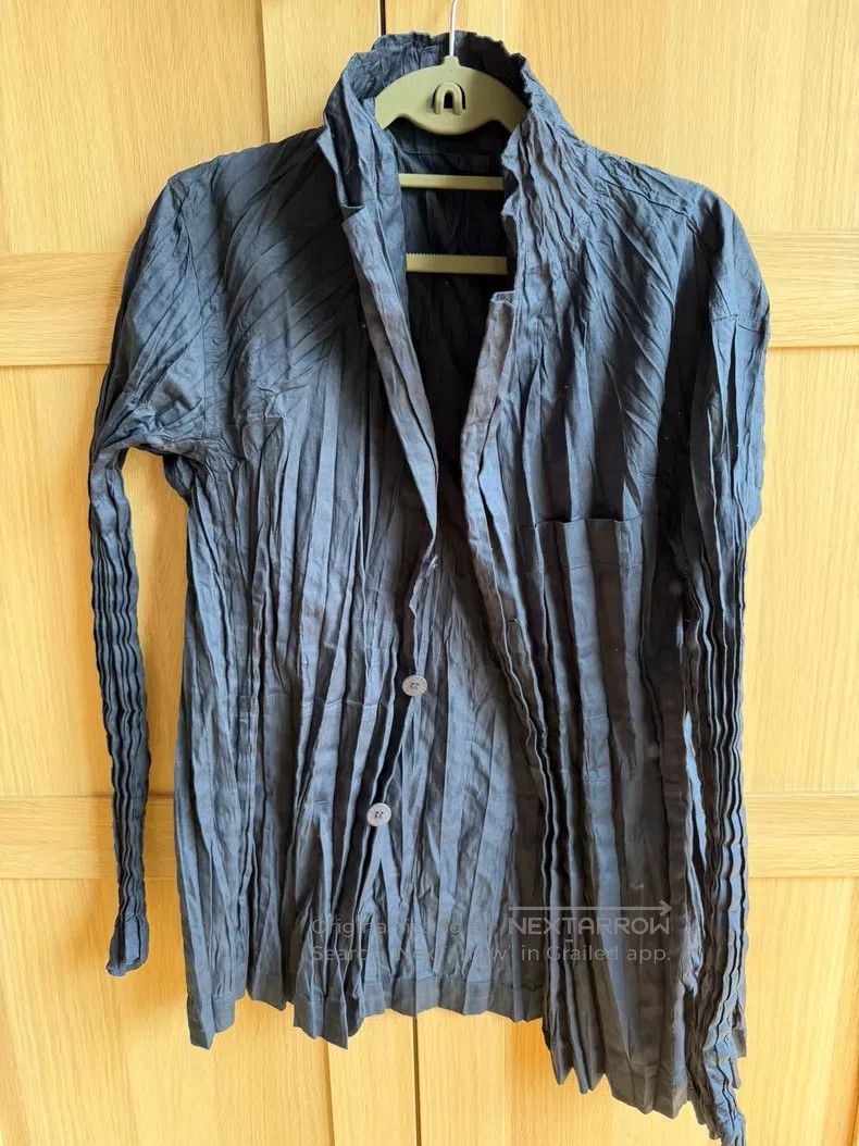 Issey Miyake Issey Miyake Pleated Blazer Size US L / EU 52-54 / 3 - 1 Thumbnail