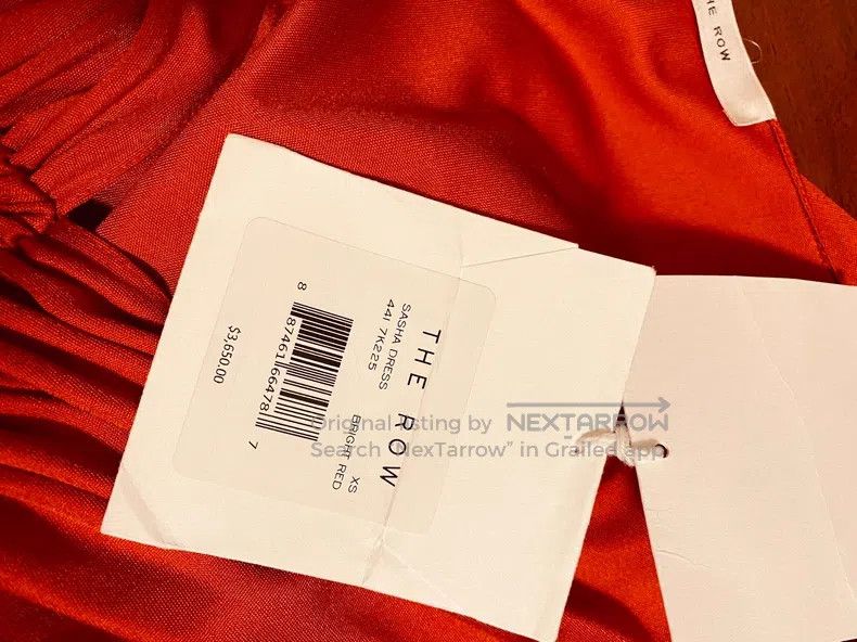 The Row The Row Long red dress Size XS / US 0-2 / IT 36-38 - 5 Thumbnail