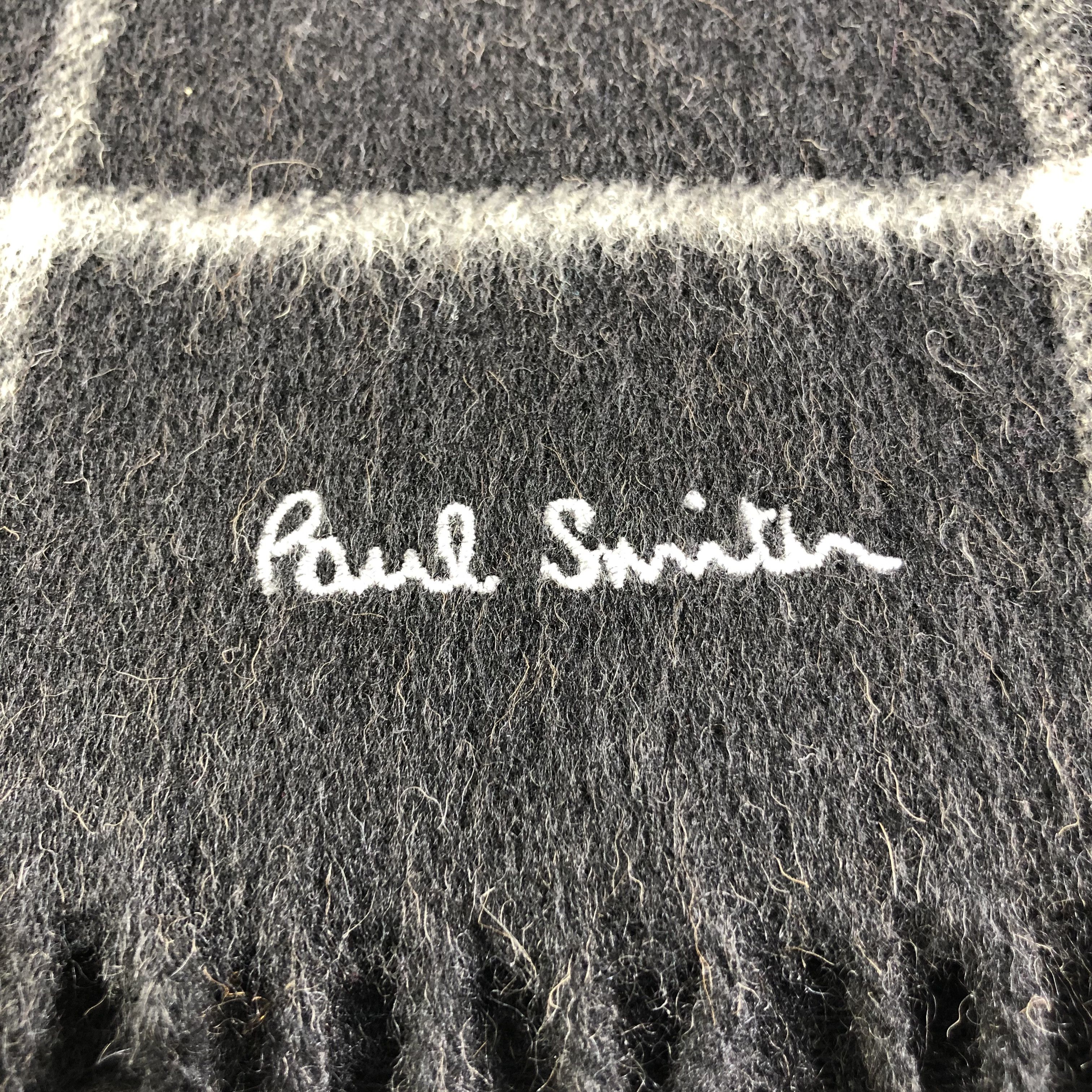 Paul Smith Paul Smith Camel Hair Tartan Scarf Muffler Neckwear V2524 Size ONE SIZE - 4 Thumbnail