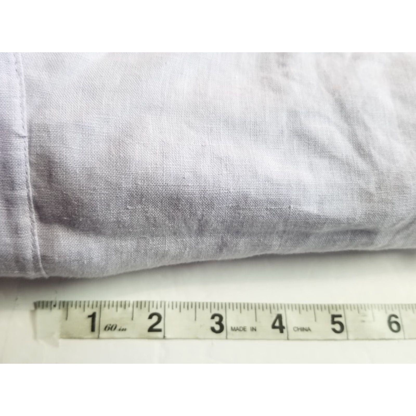 Vintage My Cuban Store 100% Linen Long Sleeve Button Up Guayabera Shirt Large Purple Mens Wedding Casual Size US L / EU 52-54 / 3 - 5 Thumbnail