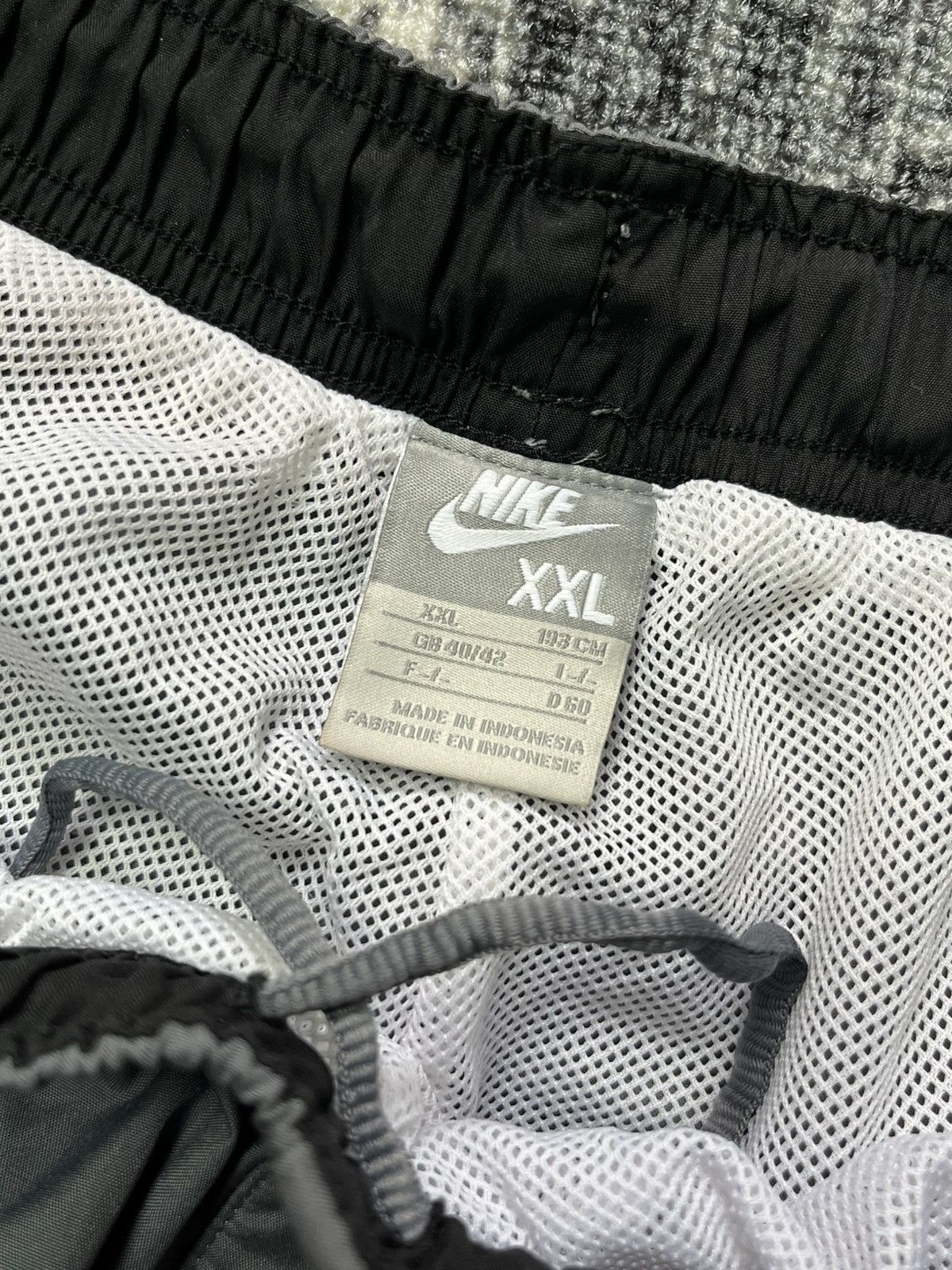 Nike × Vintage Vintage Nike Breeches Shorts Nylon Drill Swoosh Y2K 90’s Size US 40 / EU 56 - 8 Thumbnail