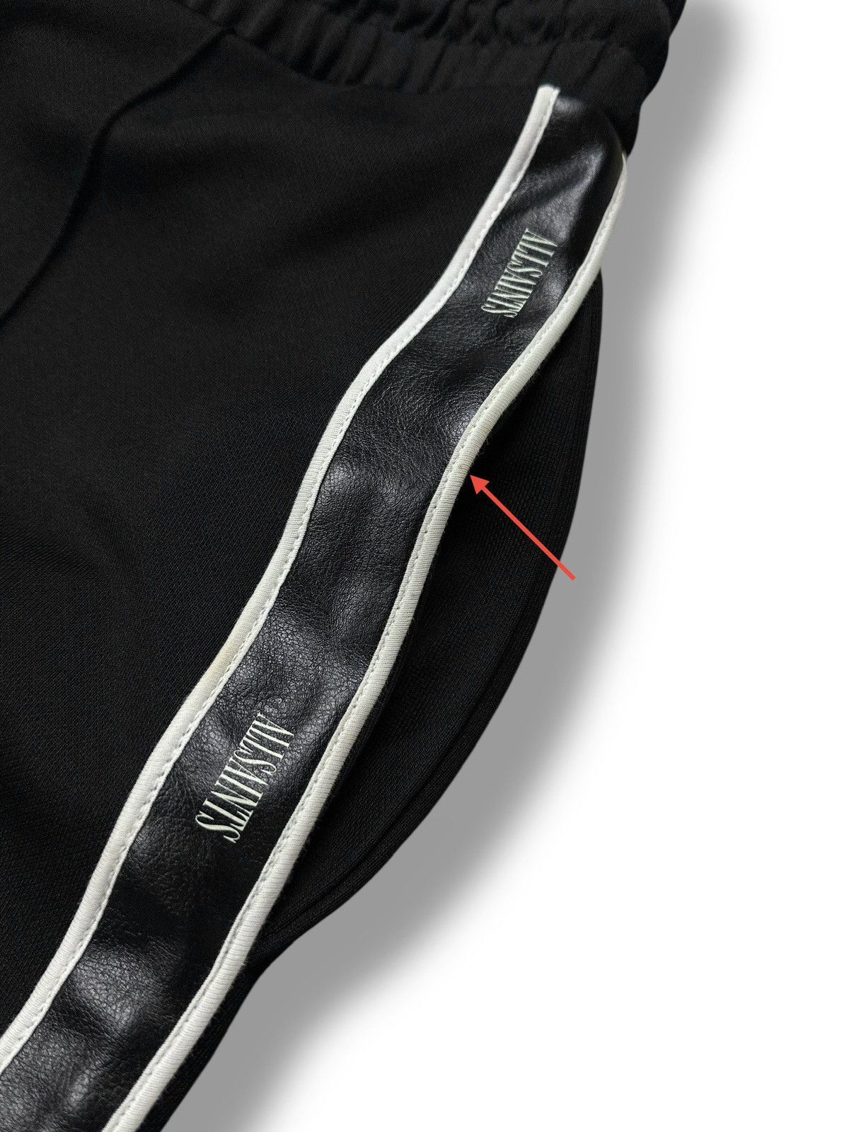 Allsaints Allsaints Josh Men’s Track Pants Tape Logo Size US 30 / EU 46 - 9 Thumbnail