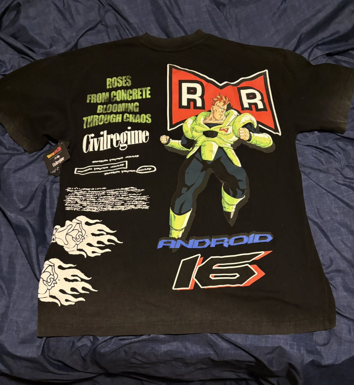 Civil Regime Civil Regime x DBZ Android 16 Shirt Size S (Oversized) Size US S / EU 44-46 / 1 - 2 Thumbnail