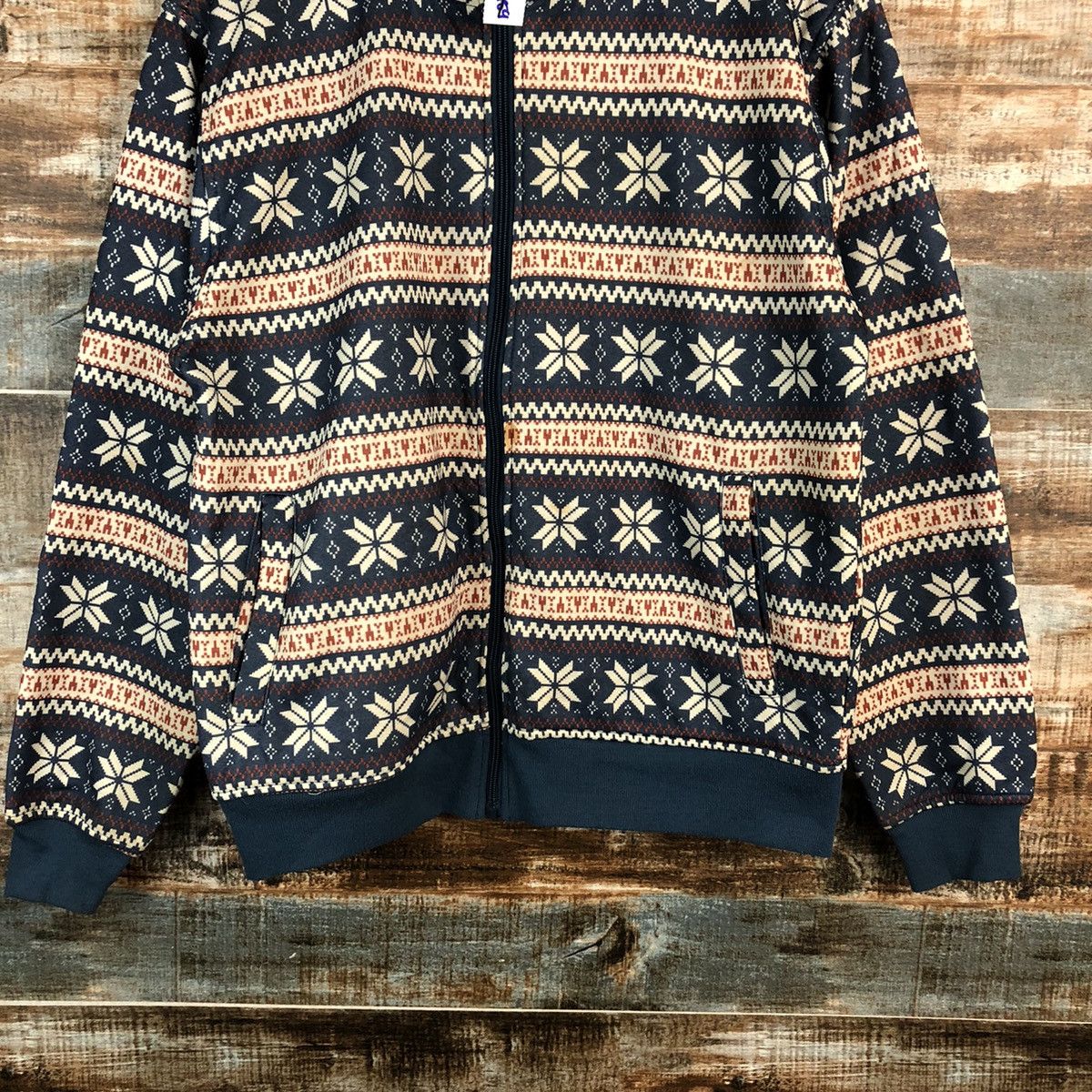 Japanese Brand Ragaxx Blue japan vintage art Sweater #A2459 Size US M / EU 48-50 / 2 - 3 Thumbnail