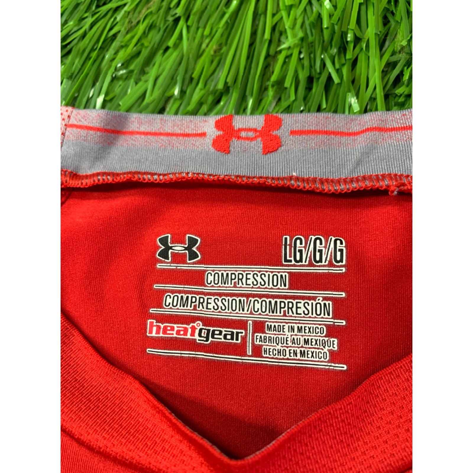 Under Armour Under Armour HeatGear Shirt Jersey Mens Training Compression T-Shirt Red L 2014 Sportswear CrossFit Activewear Short Sleeve Crew Neck Size US L / EU 52-54 / 3 - 5 Thumbnail