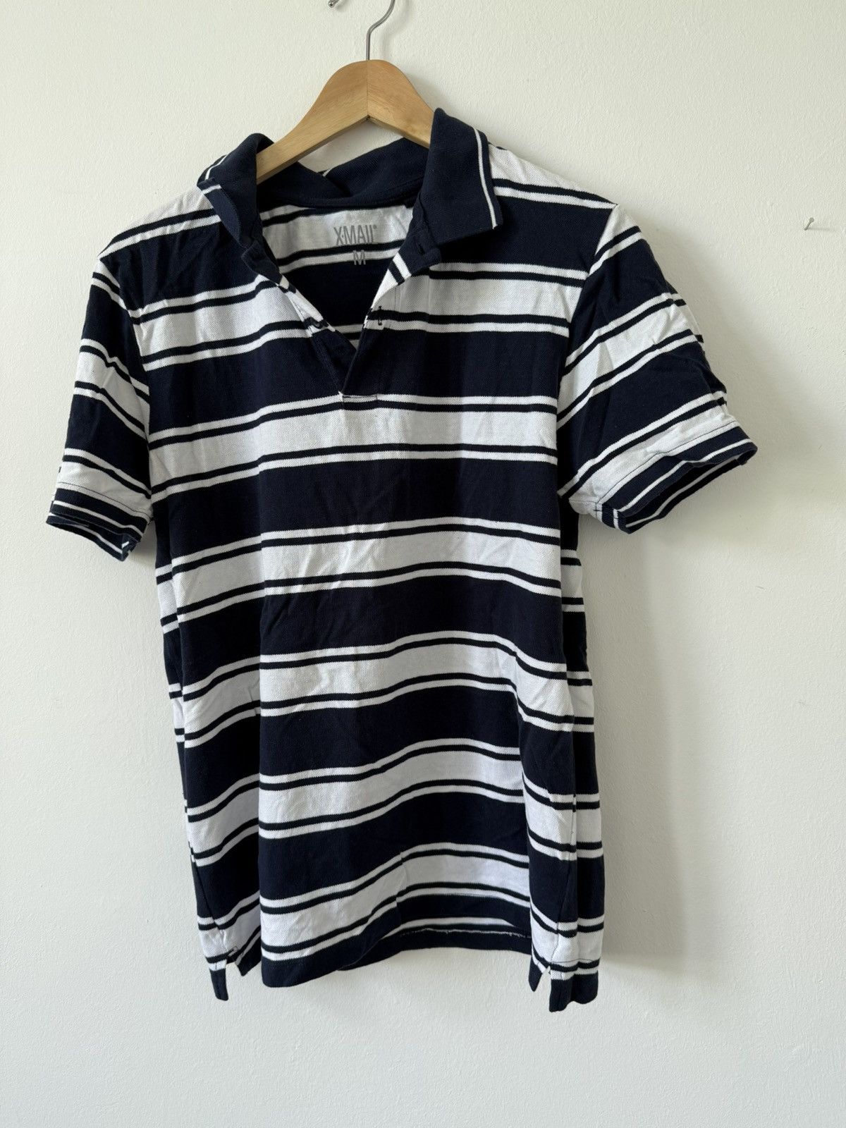 Other Blue White Striped Polo Size US M / EU 48-50 / 2 - 1 Thumbnail