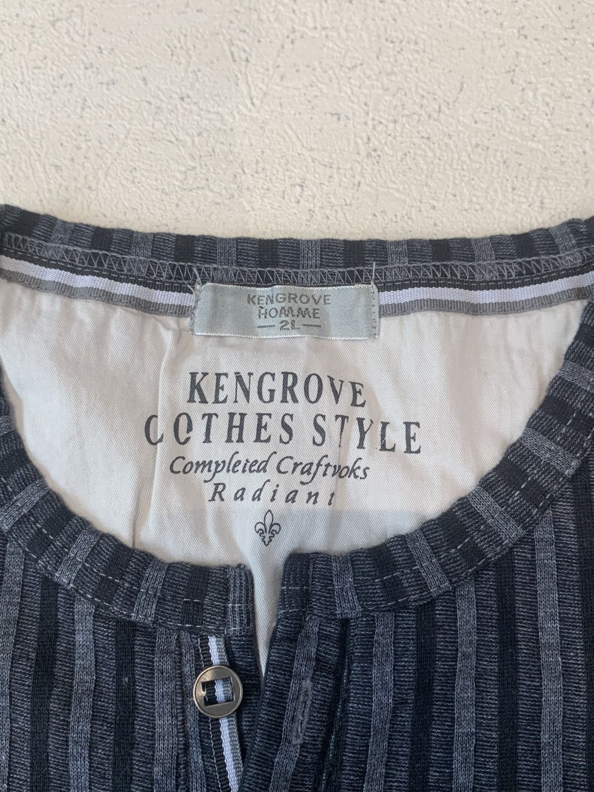 Japanese Brand 2000s japanese archive vkei kengroove homme tee Size US XL / EU 56 / 4 - 6 Thumbnail