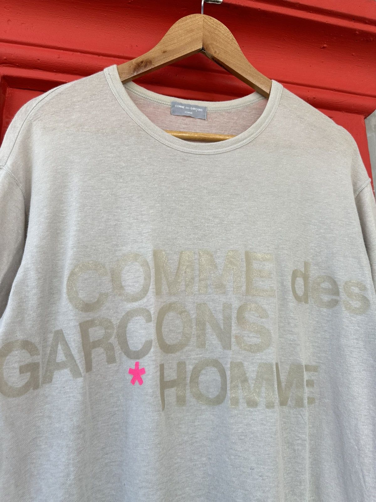 Comme des Garcons Homme RARE Vintage AD1998 Comme Des Garcons Homme Tee Size US L / EU 52-54 / 3 - 2 Thumbnail