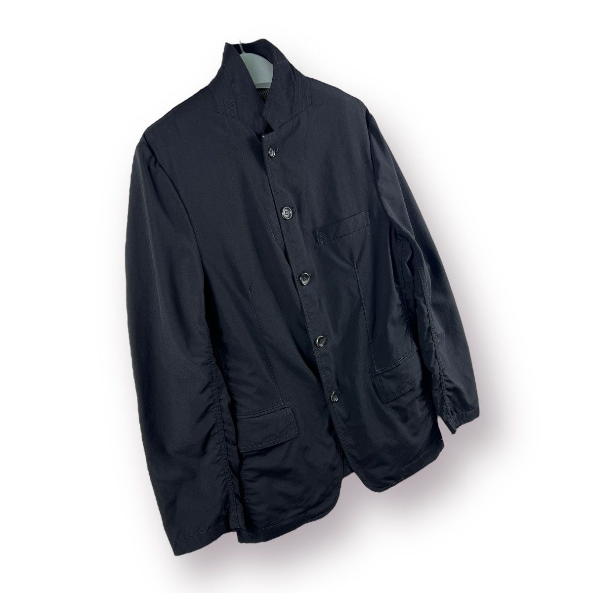 Comme des Garcons Homme 🔥 CDG HOMME AD2010 TRASHED NEHRU JACKET Size US XS / EU 42 / 0 - 4 Thumbnail