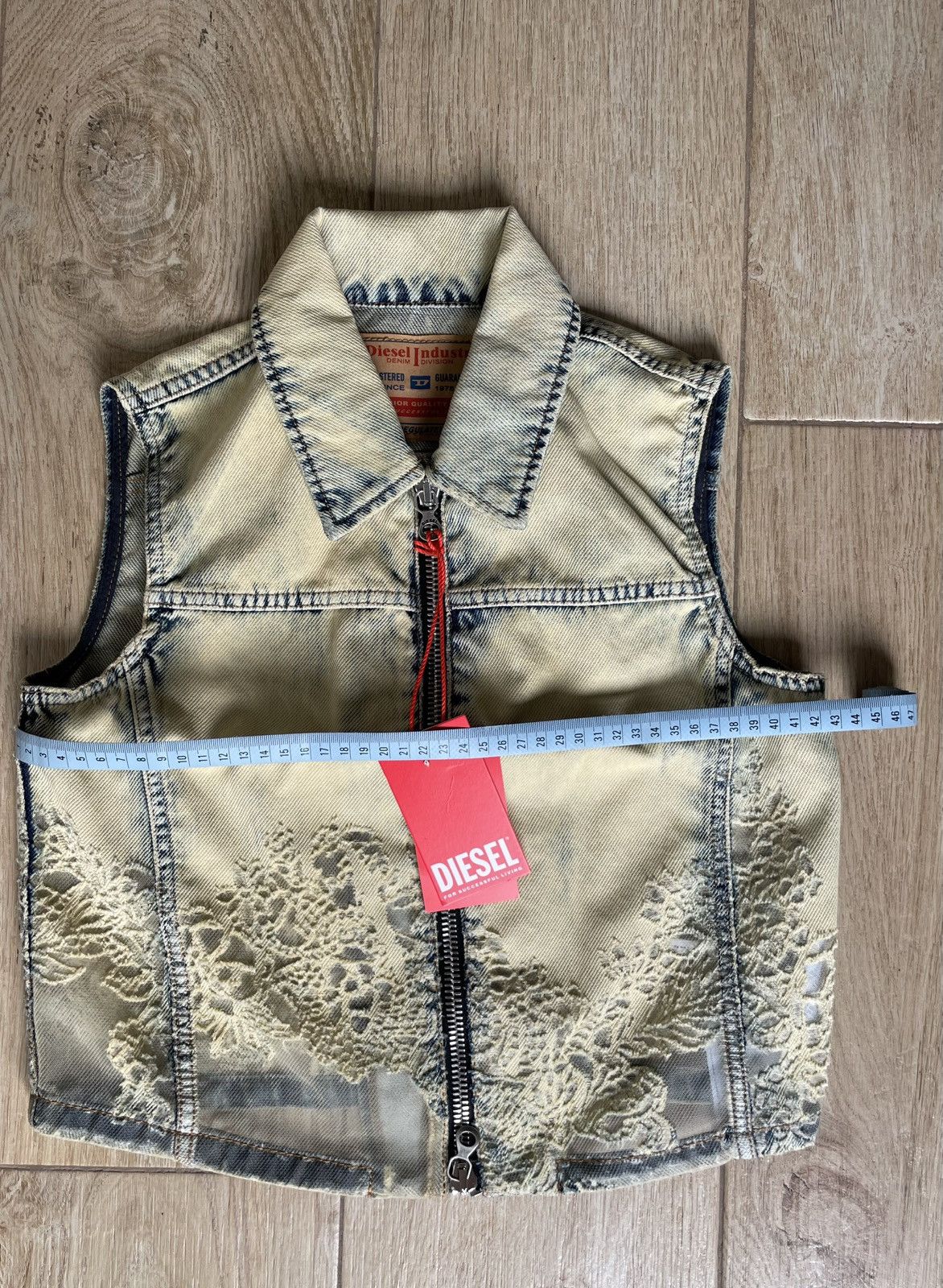 Diesel Diesel Denim Vest Size XS / US 0-2 / IT 36-38 - 14 Thumbnail