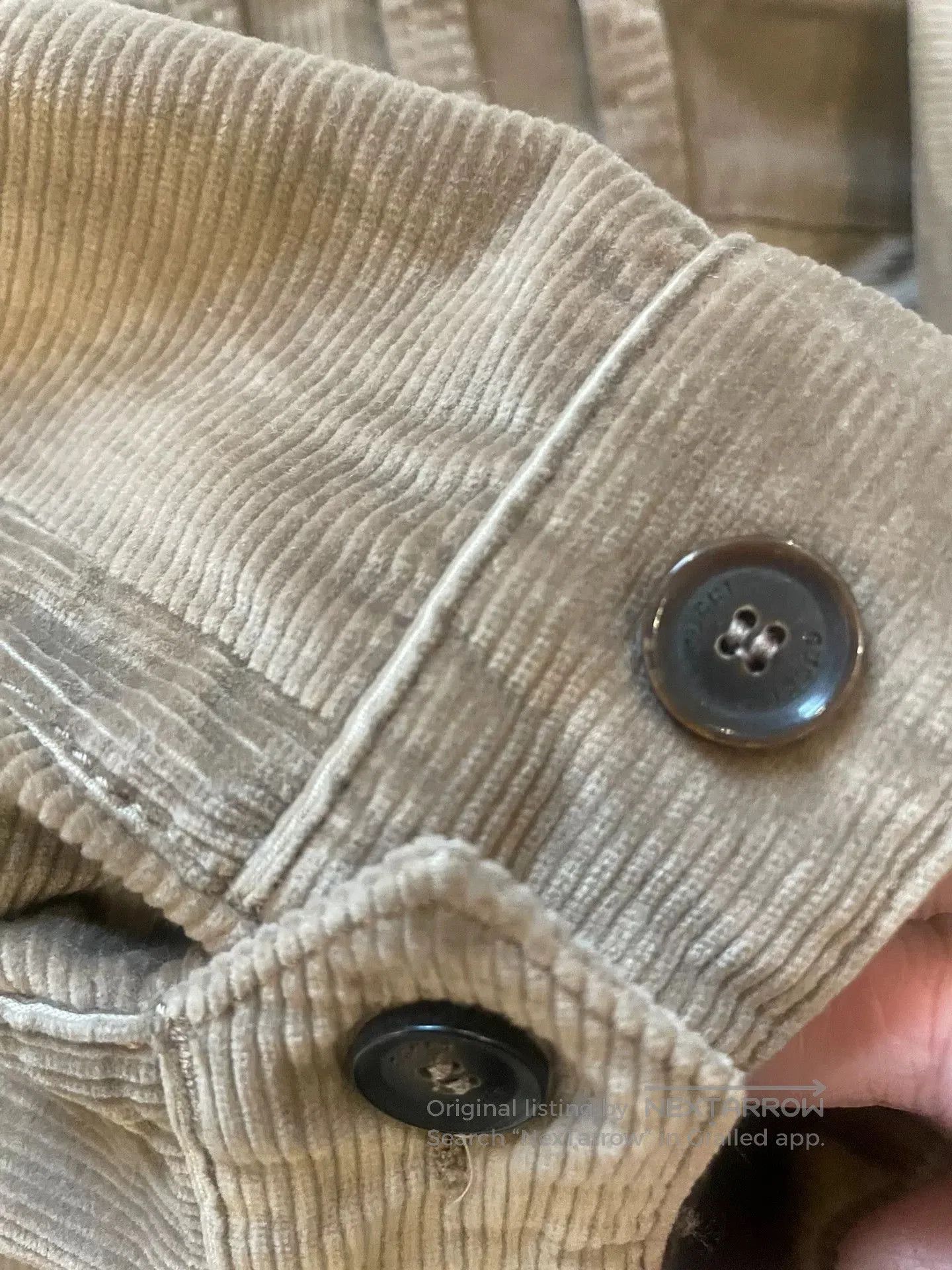 Gucci Gucci Women's Cropped Button Pants. Size 39" - 5 Thumbnail