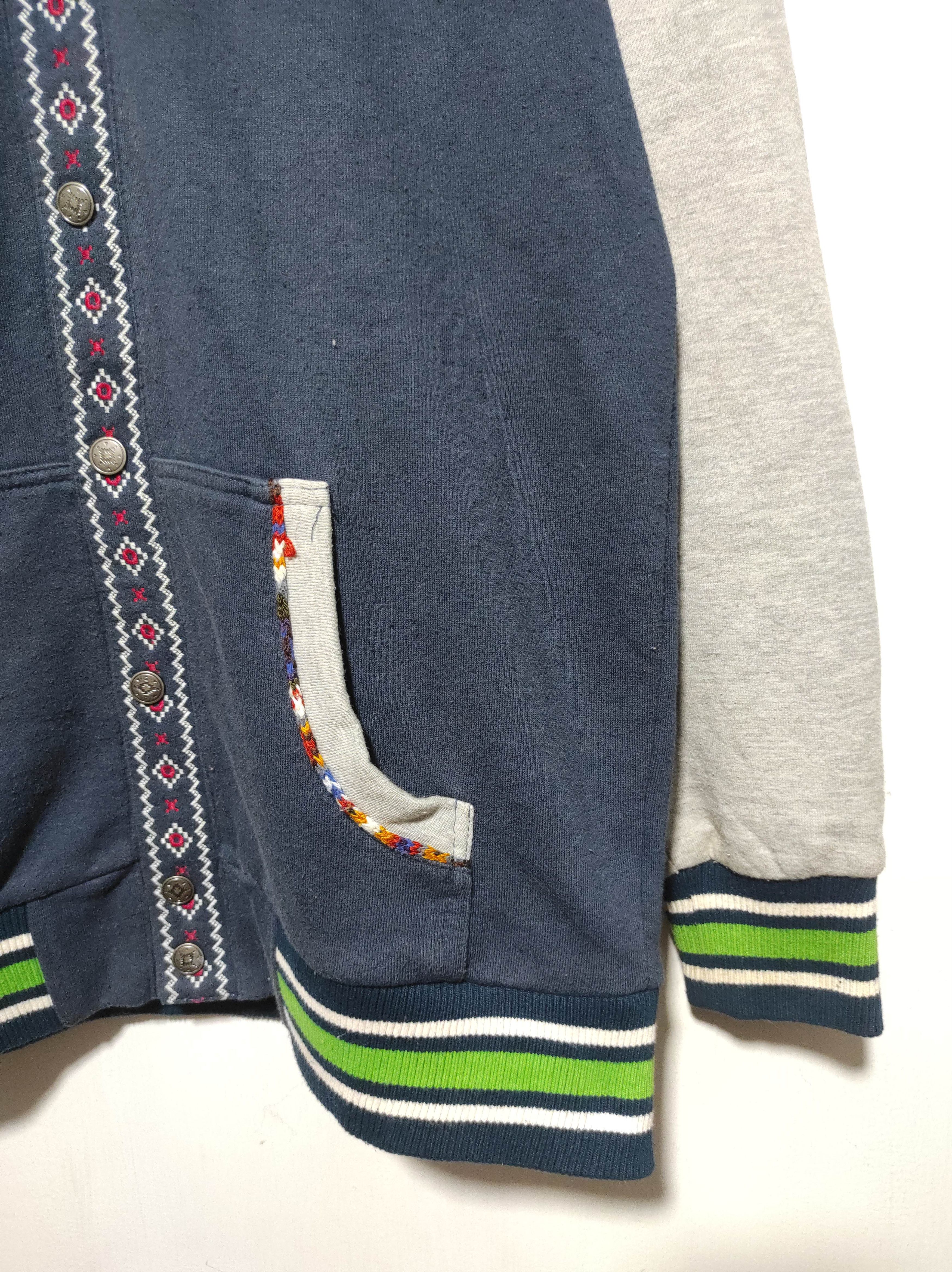 If Six Was Nine × Japanese Brand × Le Grande Bleu (L.G.B.) Titicaca Zipper Fur hoodie LGB style Size US S / EU 44-46 / 1 - 5 Thumbnail