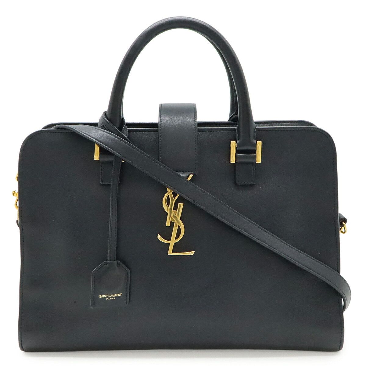 Yves Saint Laurent Yves Saint Laurent Saint Laurent Paris Monogram Leather 2way Handbag Leather Handbag 357395 DUTY FREE for USA Size ONE SIZE - 1 Thumbnail