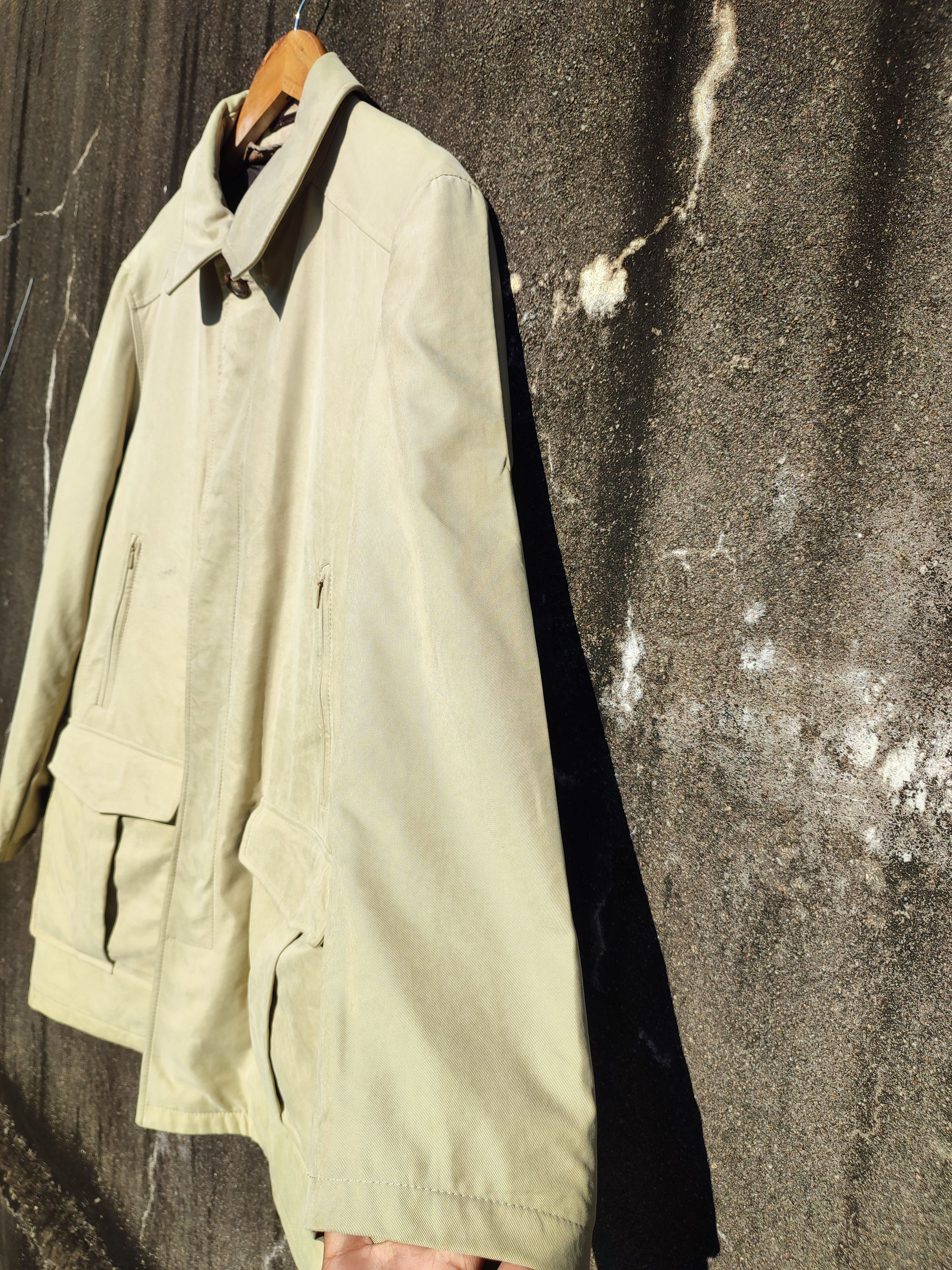 Valstar Valstar Milano Beige Field Jacket - Size 50 (Made in Italy) Size US L / EU 52-54 / 3 - 10 Thumbnail