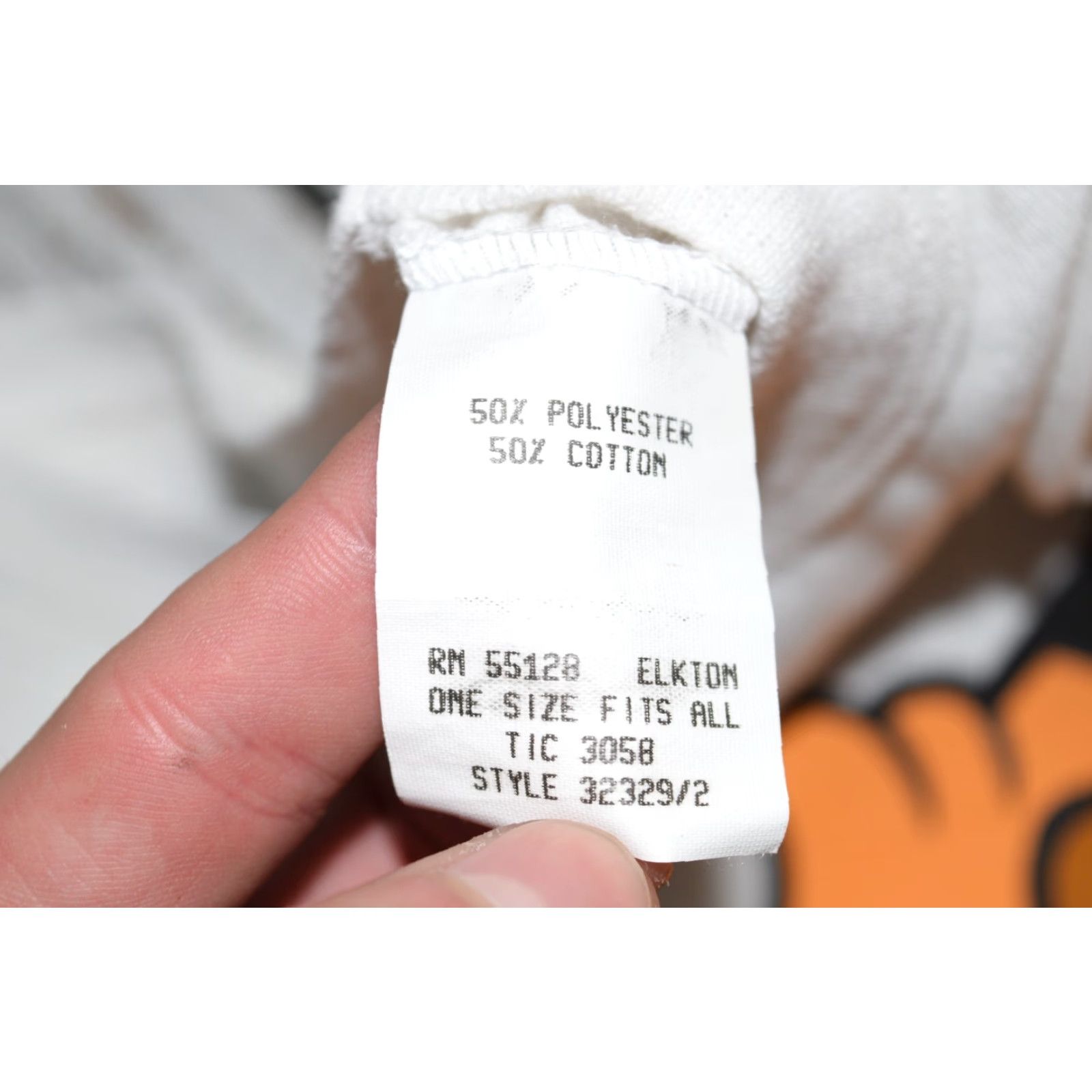 Vintage VINTAGE Flirts 90s 3D Print Tiger Two-Sided Sleeping Shirt One Size White Rare Womens Size ONE SIZE - 6 Thumbnail