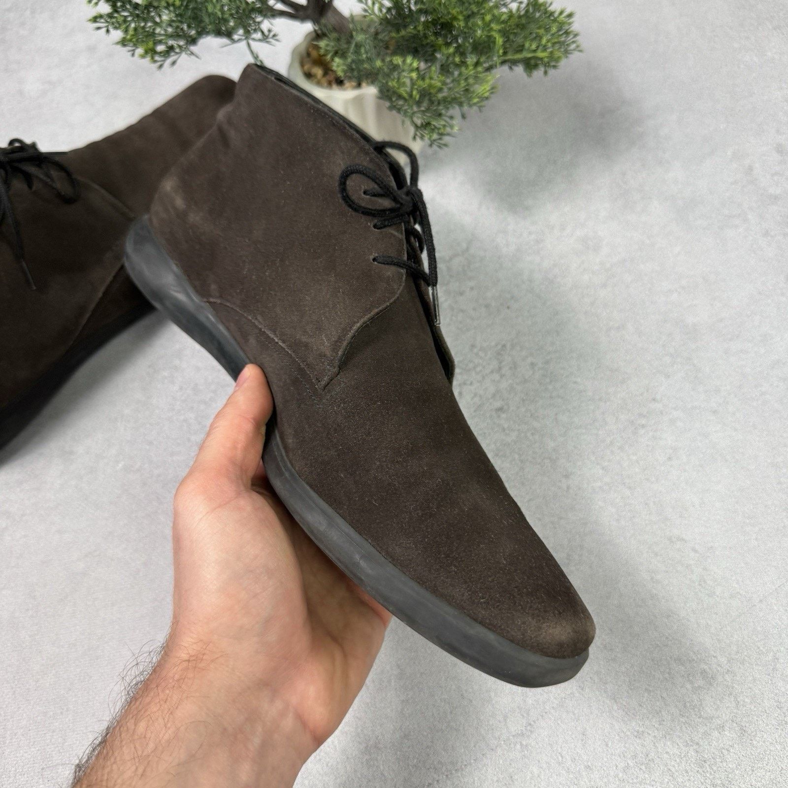 Prada Prada Men Chukka Boot Brown Suede Size US 9 Size US 9 / EU 42 - 19 Thumbnail